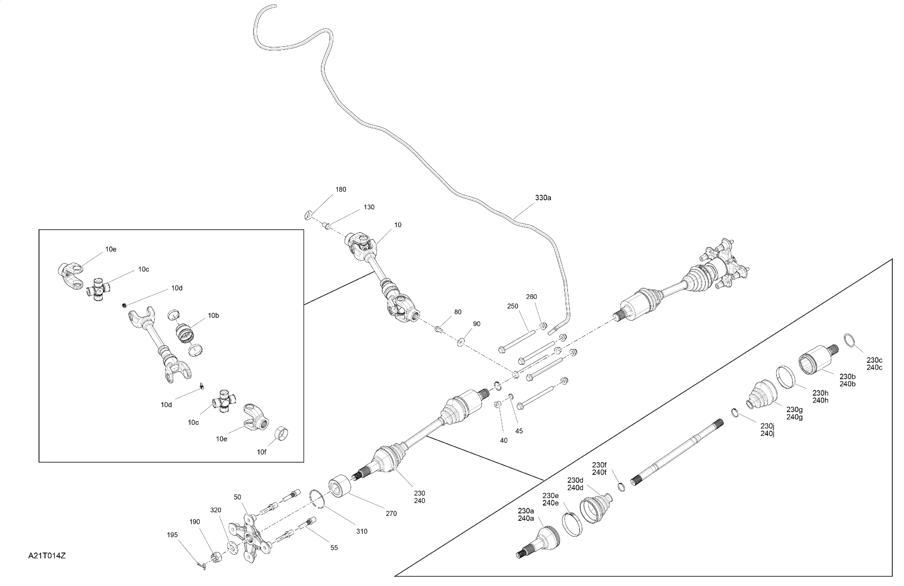 Drive - Rear Section - Common Parts