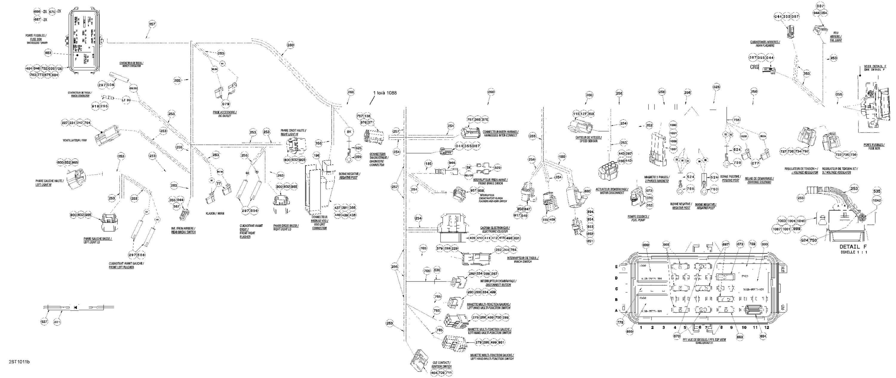 Схема узла: Main Harness