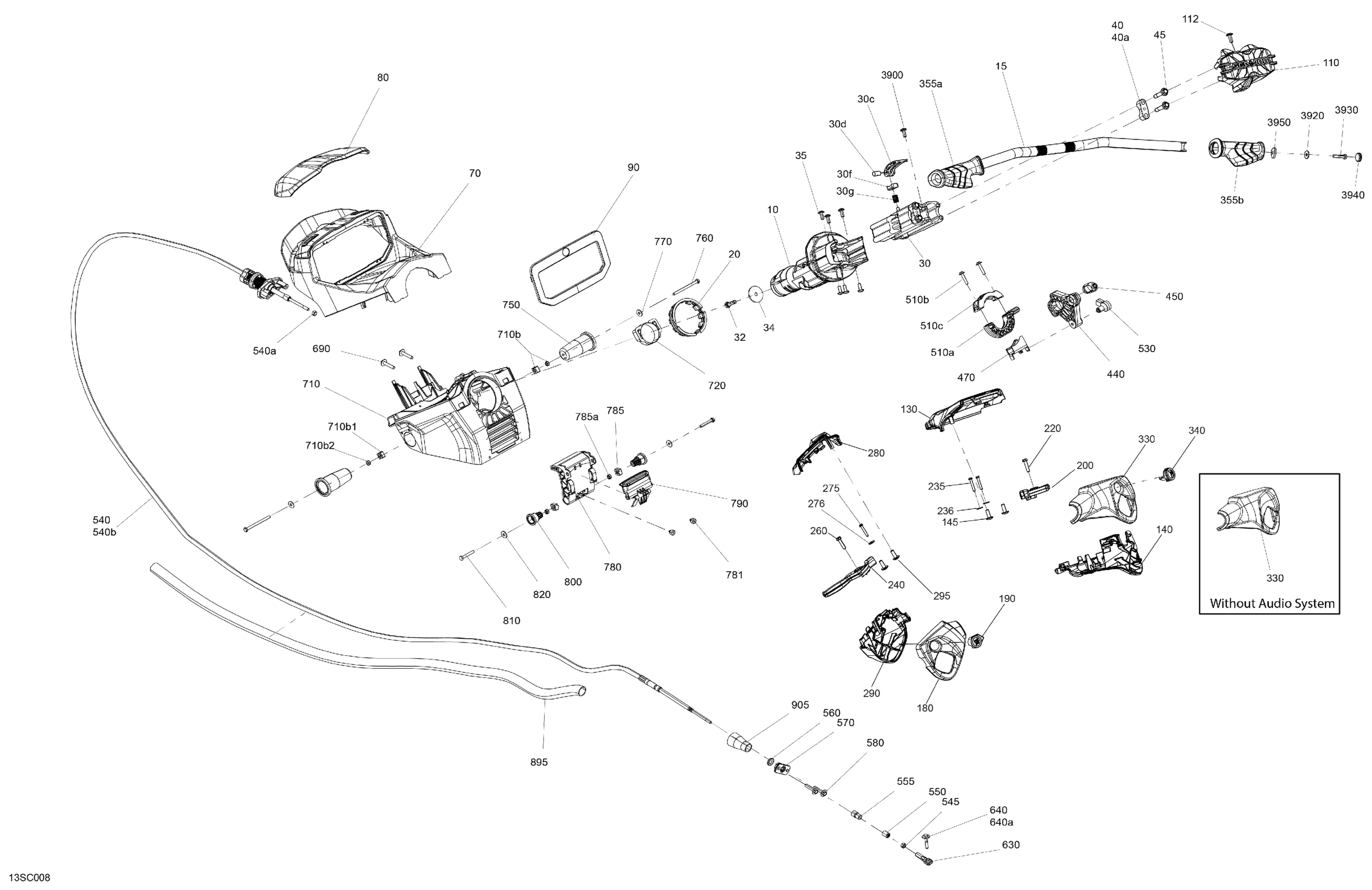 Схема узла: Mechanic - Steering