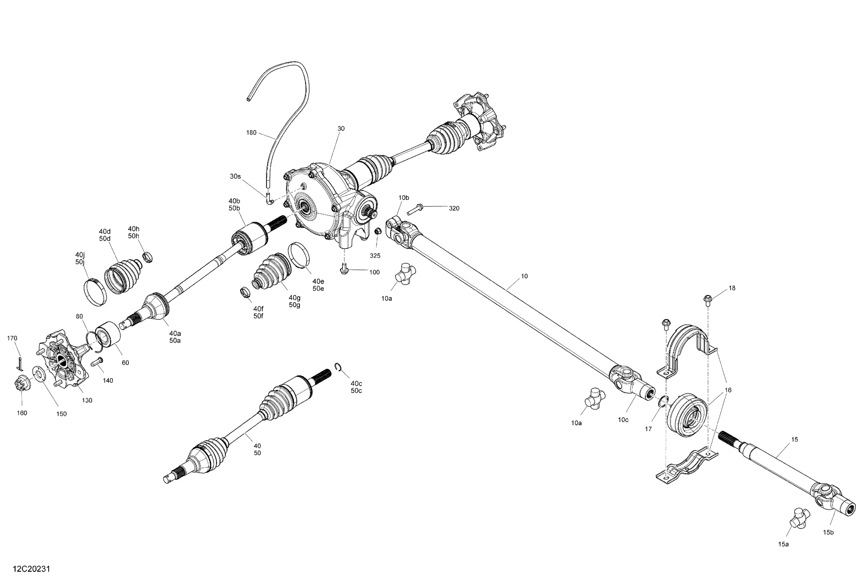 Front Drive - Common Parts - BASE - DPS