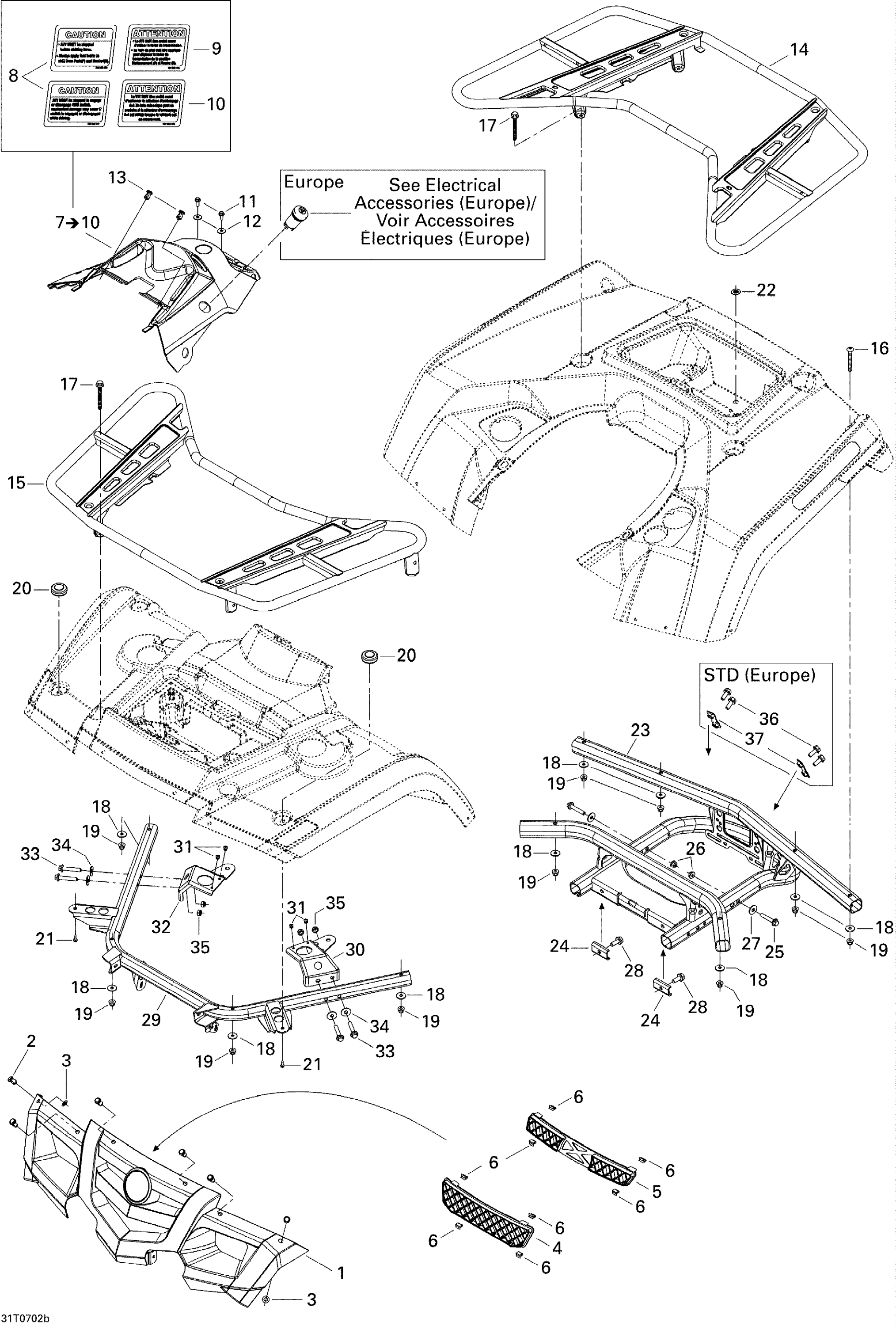 Схема узла: Body And Accessories 2, STD