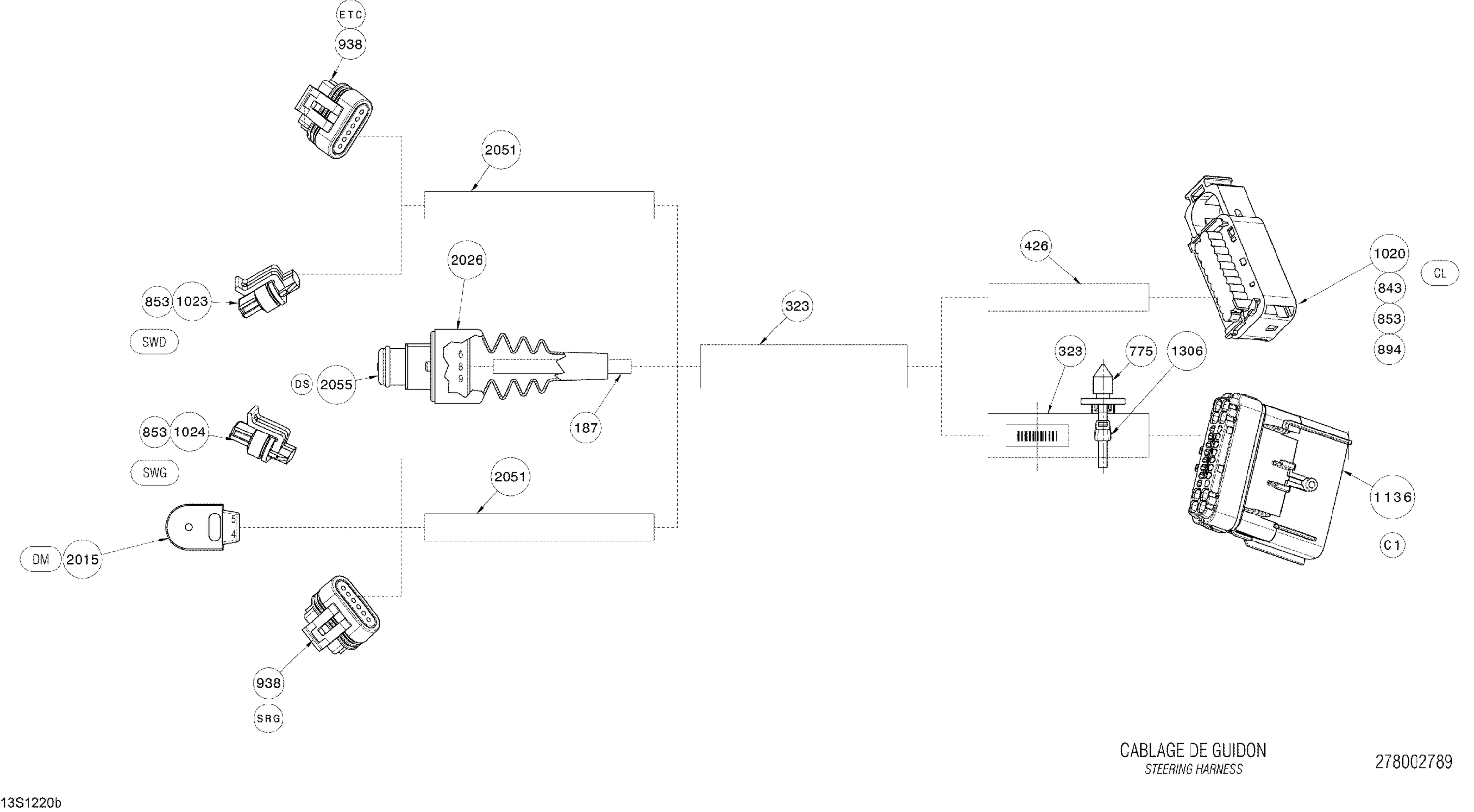 Electrical Harness Steering