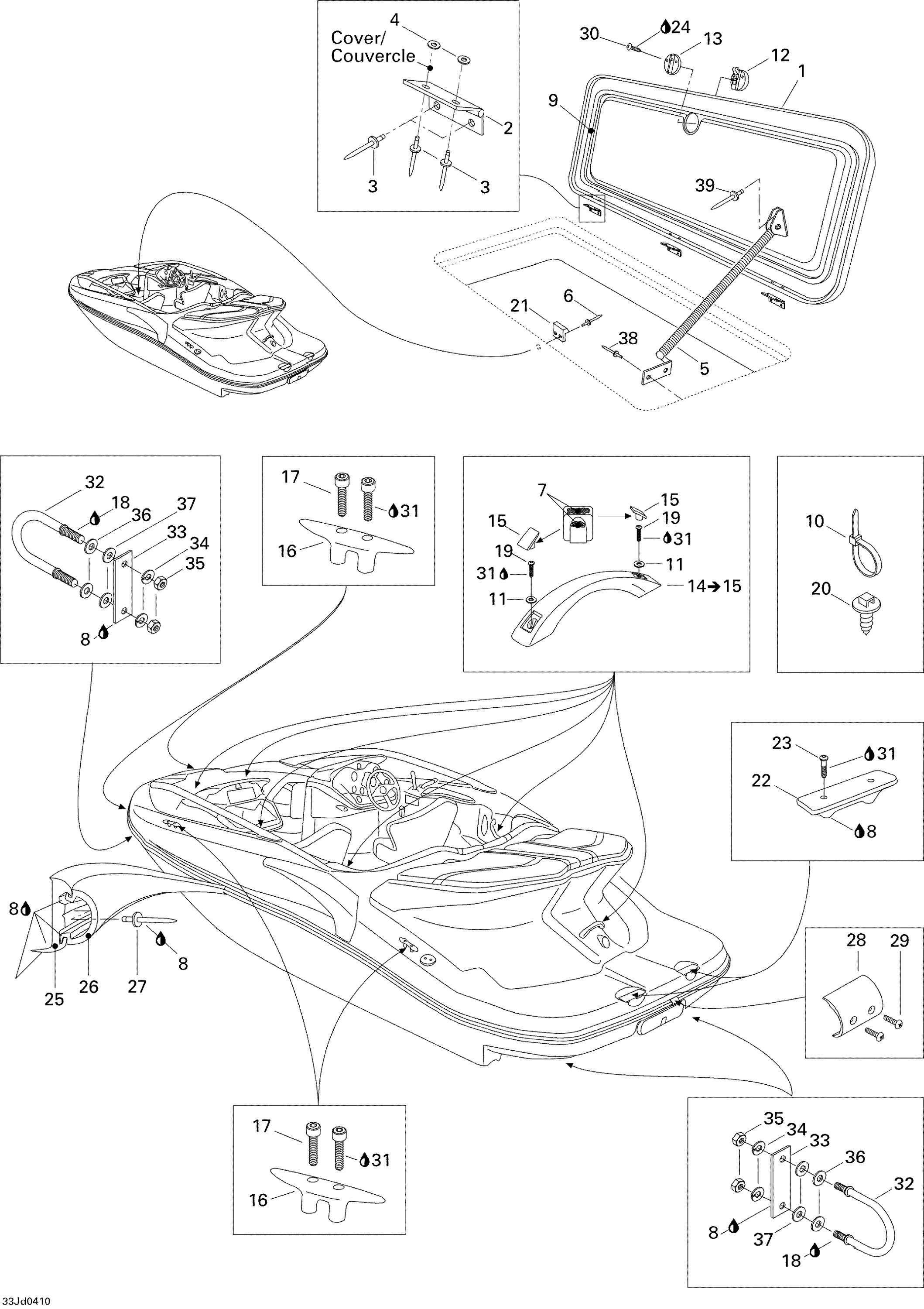 Central Cover And Accessories