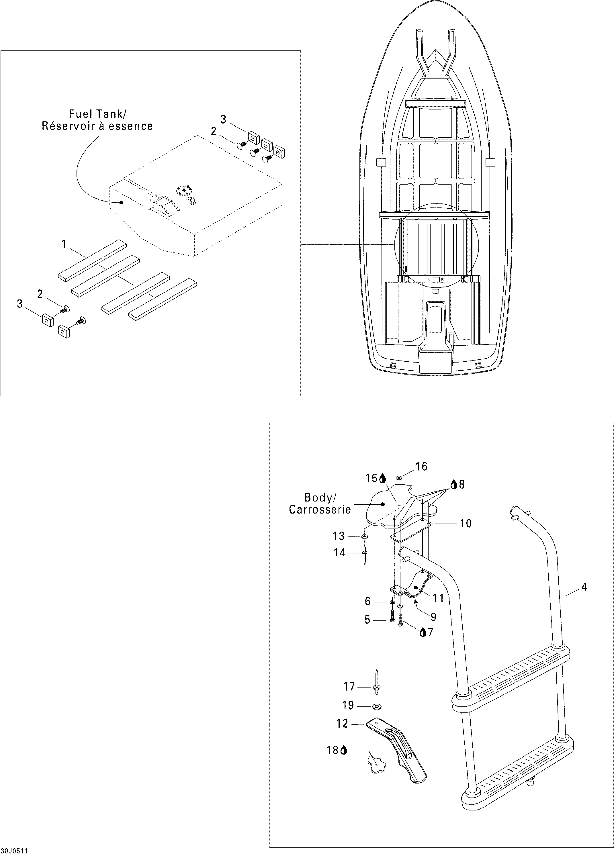 Lower Hull And Ladder