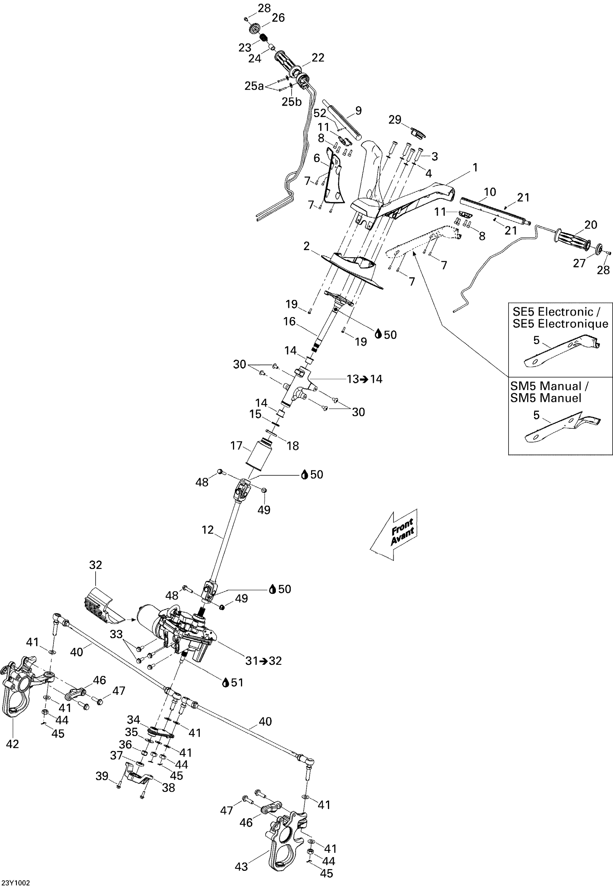Steering SM5