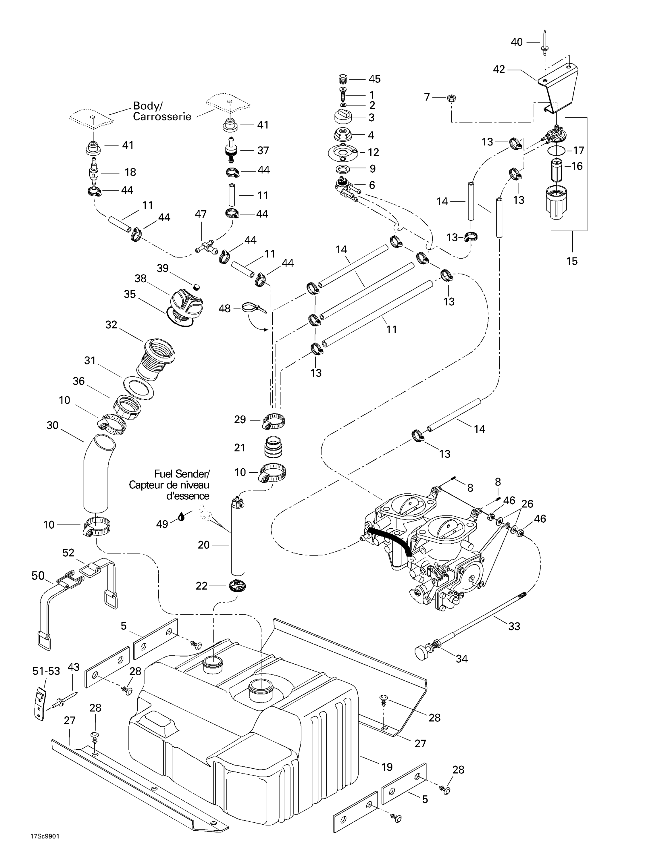 Схема узла: Fuel System