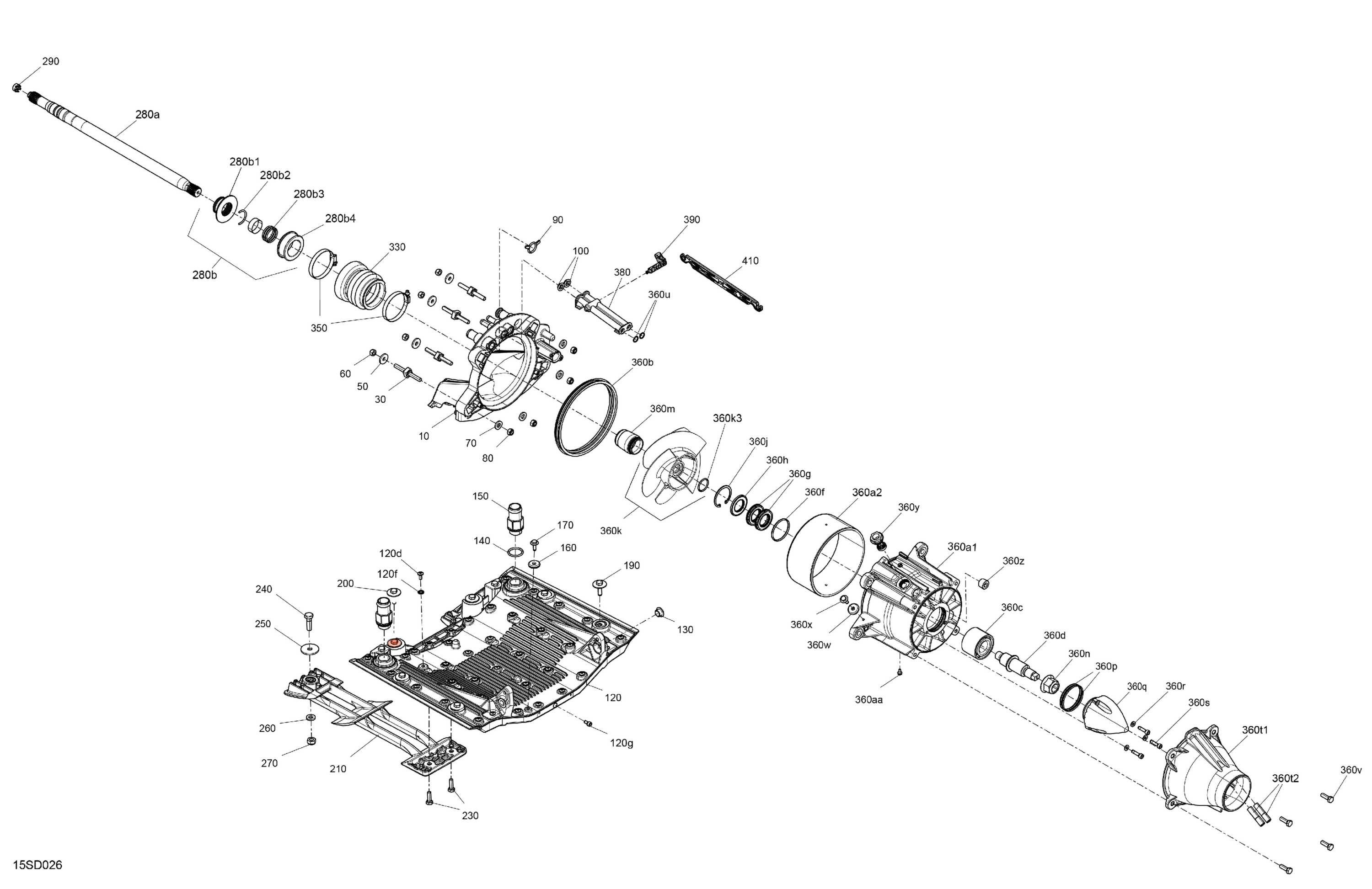 Drive - Propulsion / Built July 26th and up