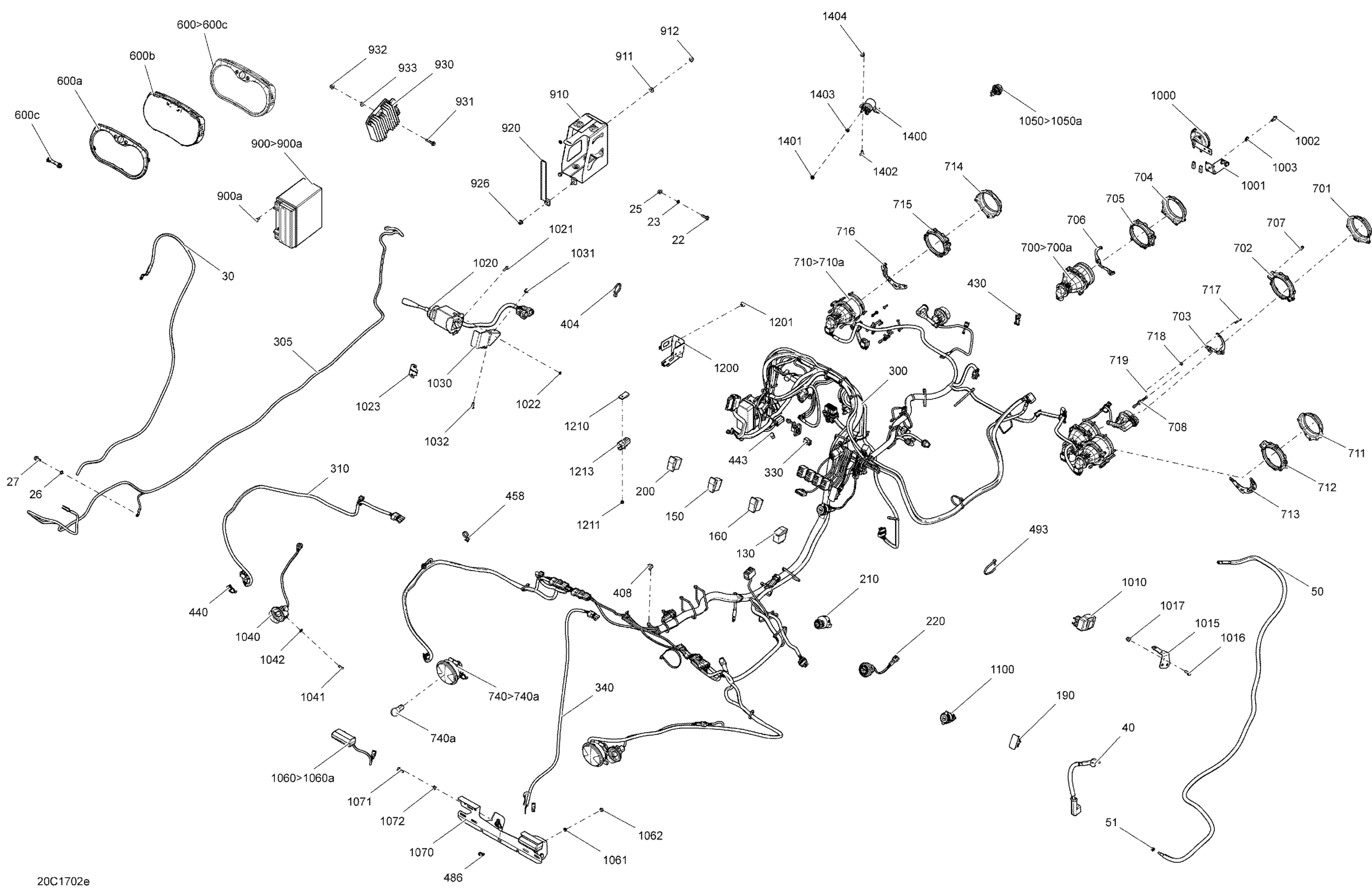 Схема узла: Electrical System - Turbo