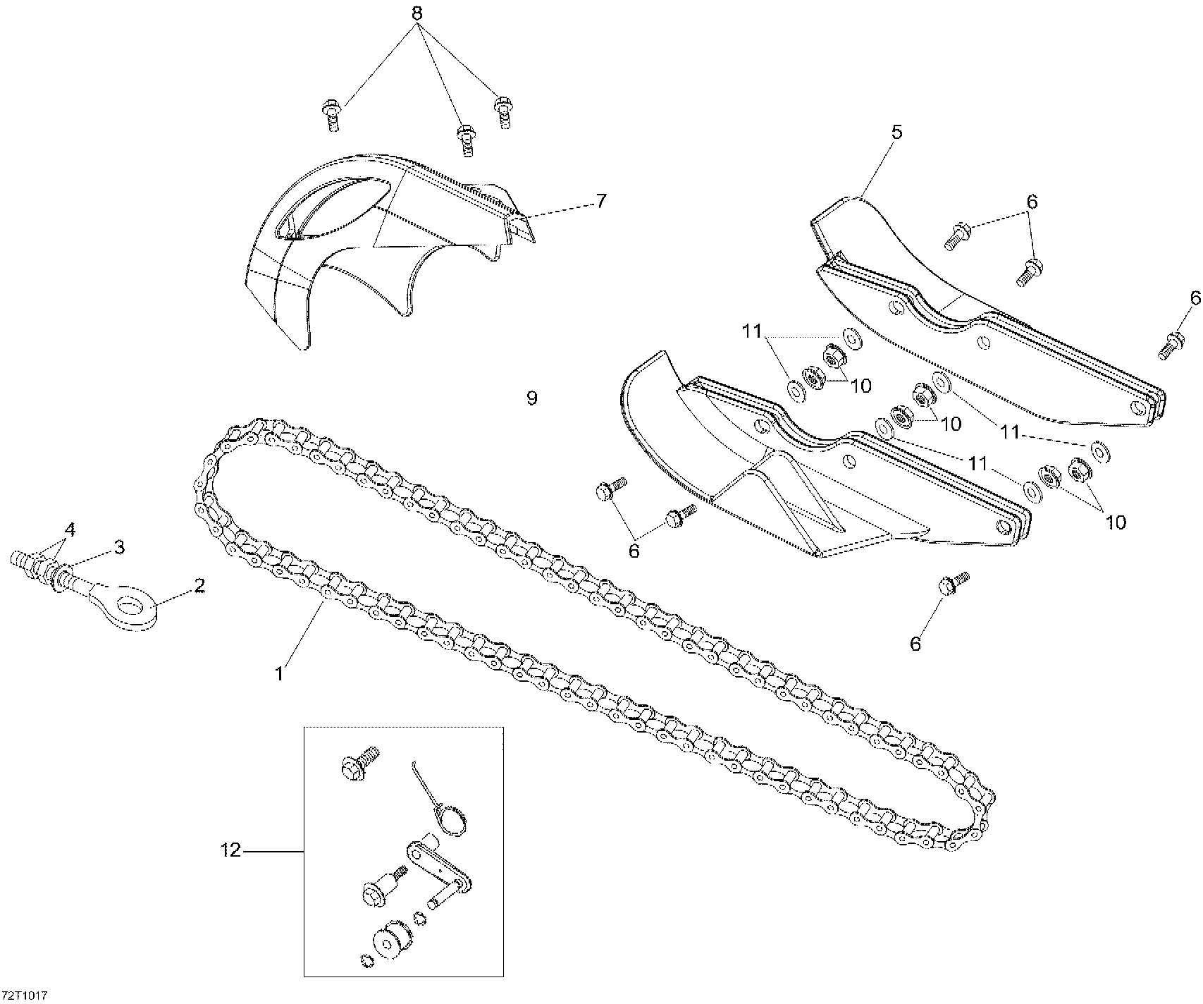Схема узла: Chain