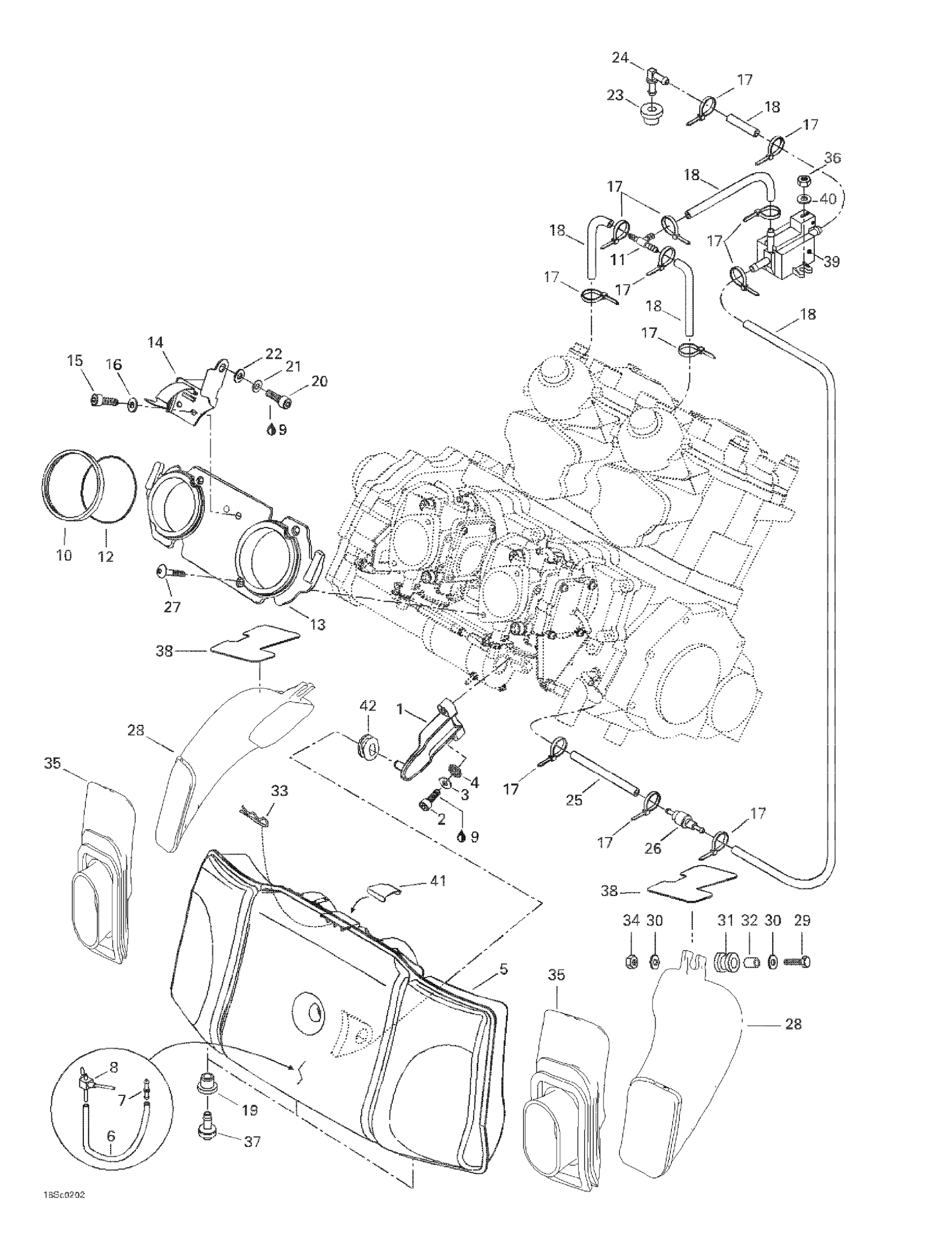 Схема узла: Air Intake System