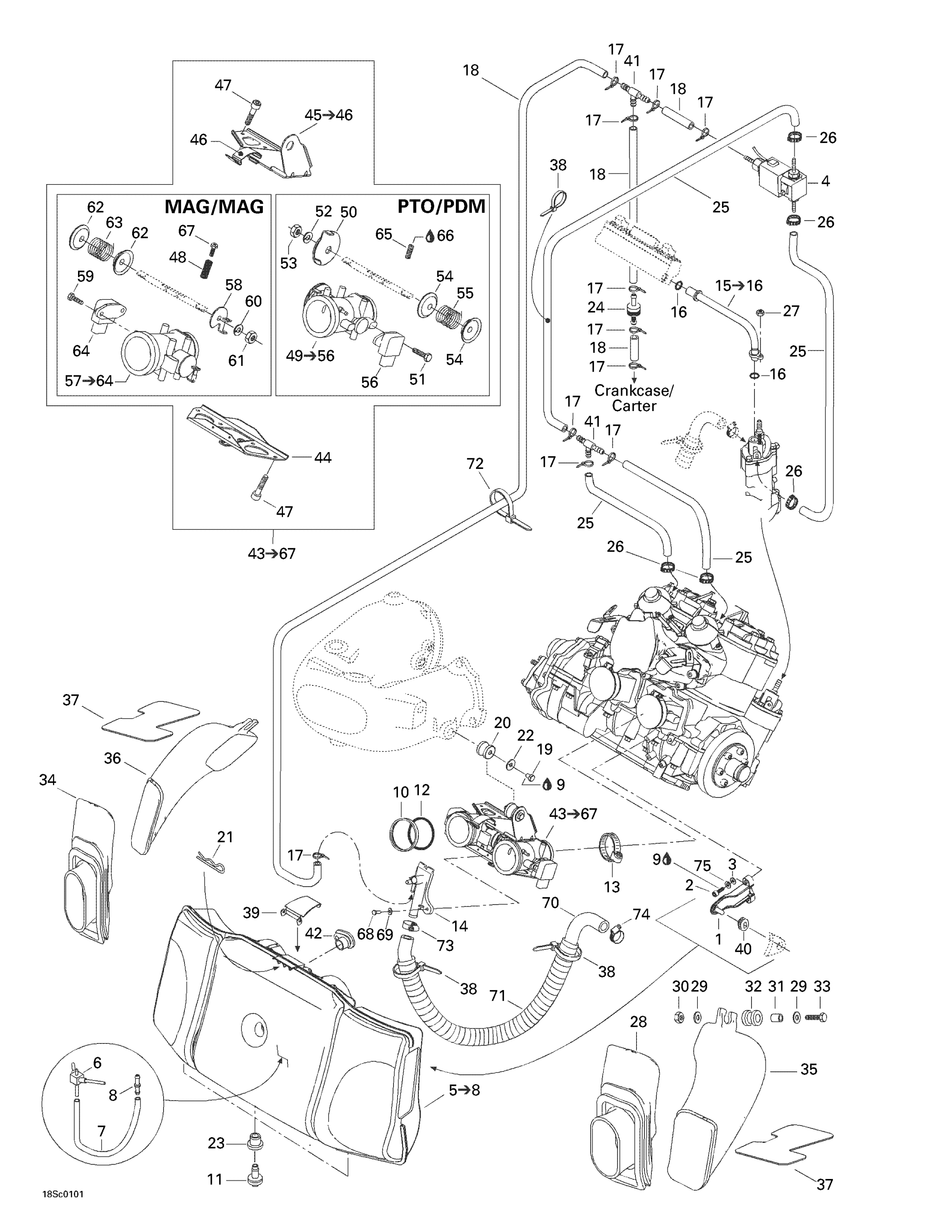 Схема узла: Air Intake System