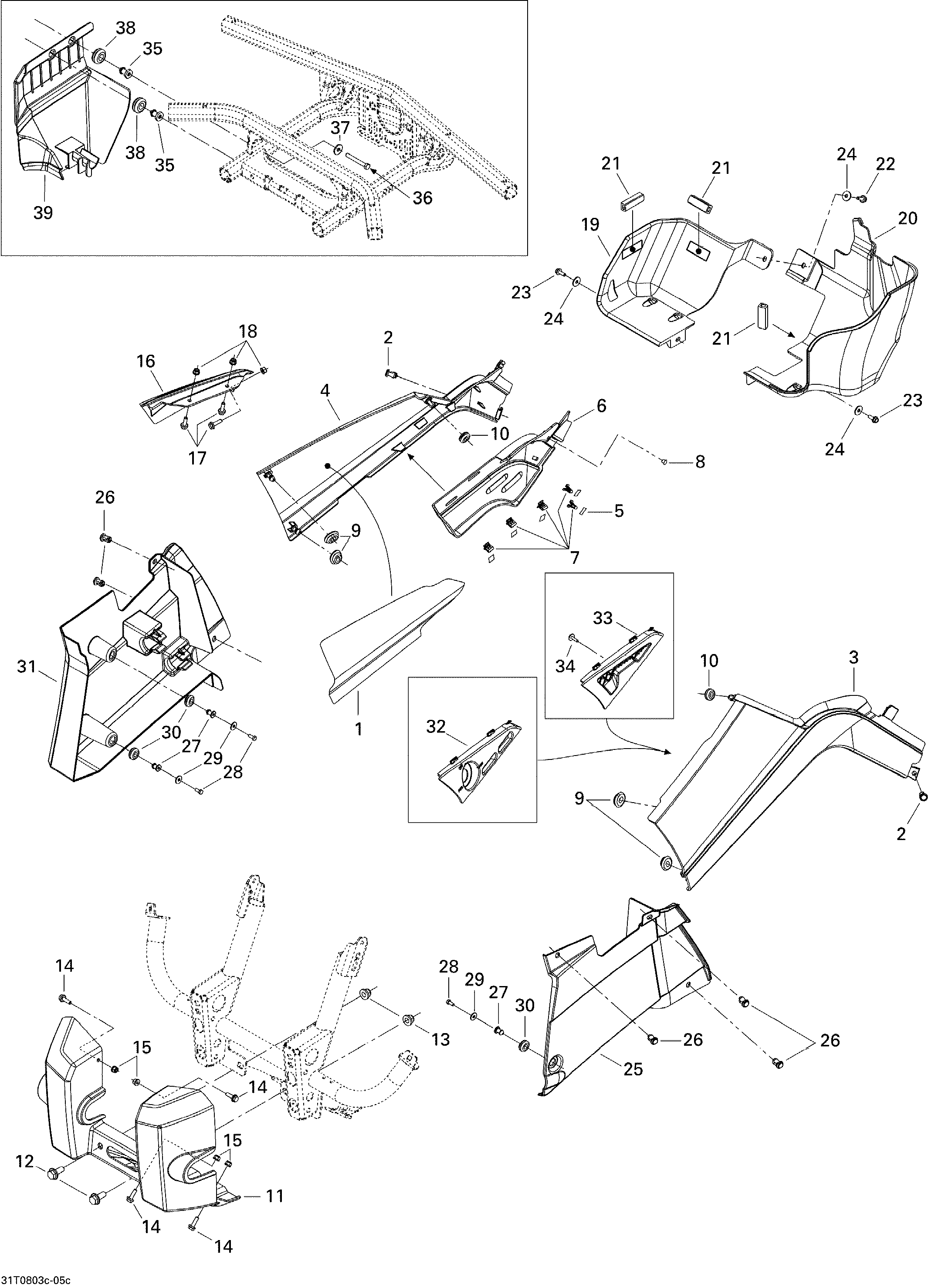 Схема узла: Body And Accessories 3, XT