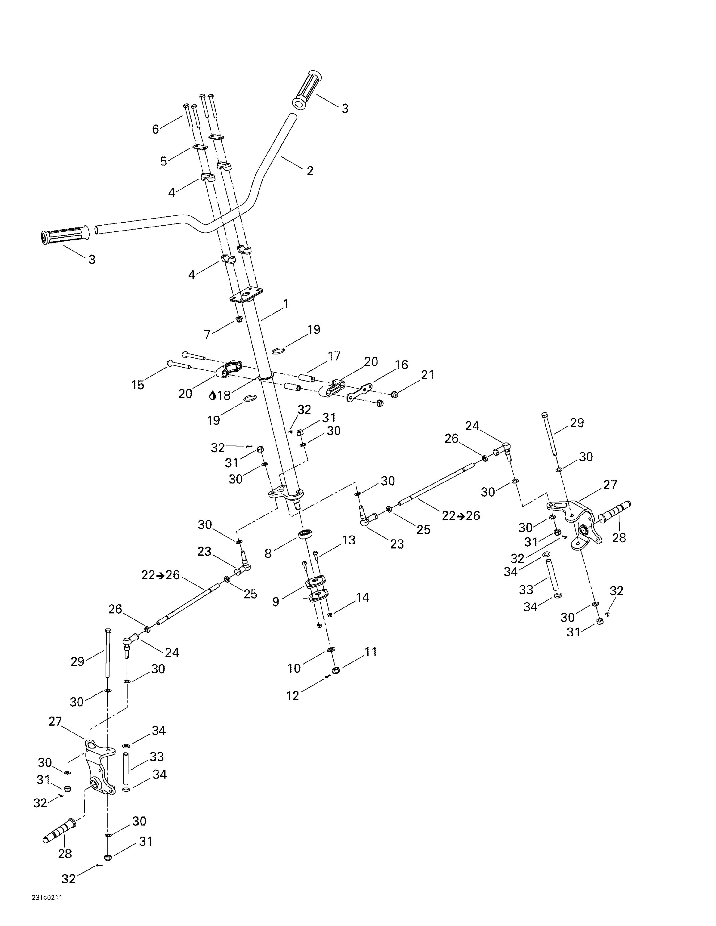 Схема узла: Steering System