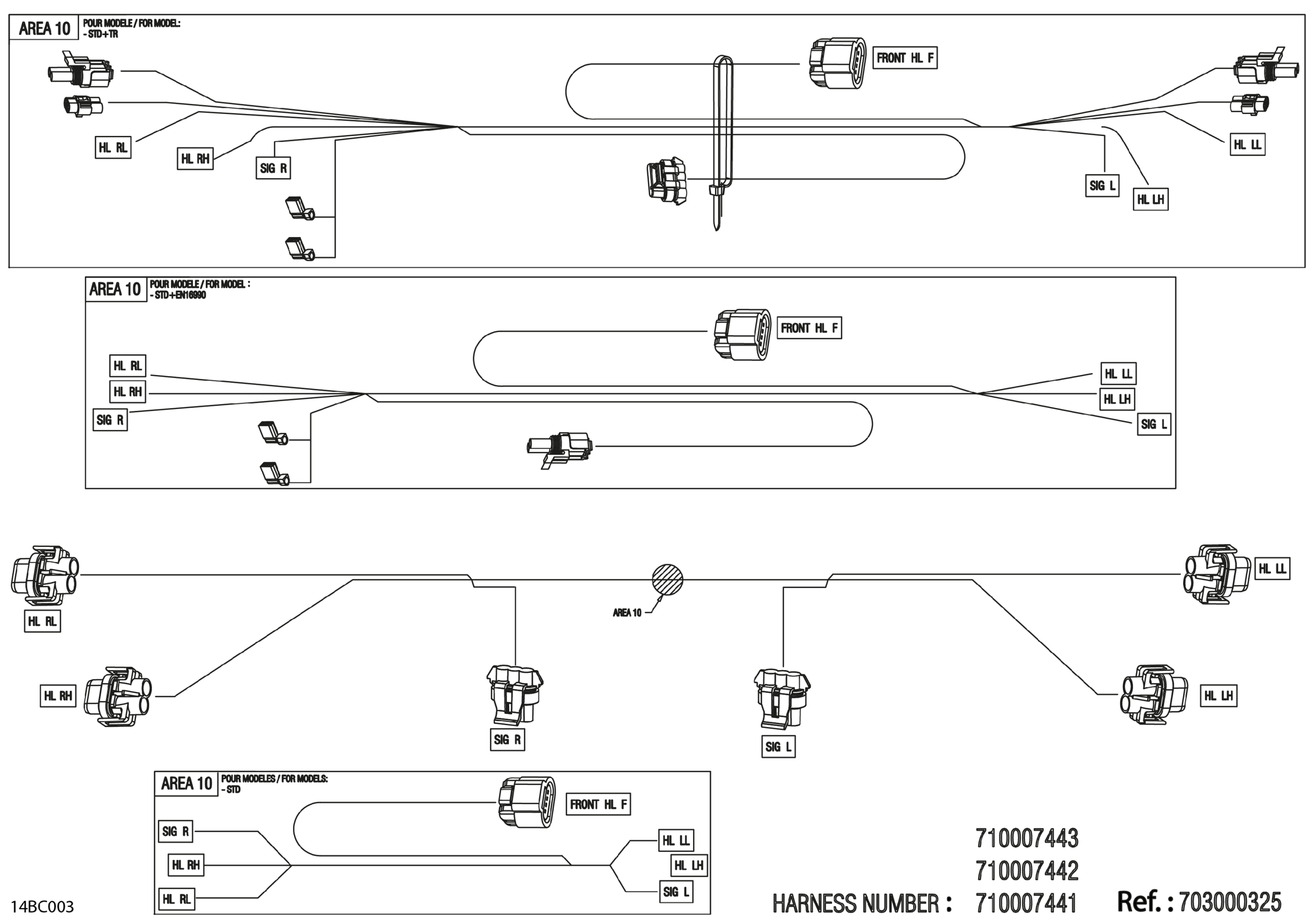 Electric - Front Wiring Harness
