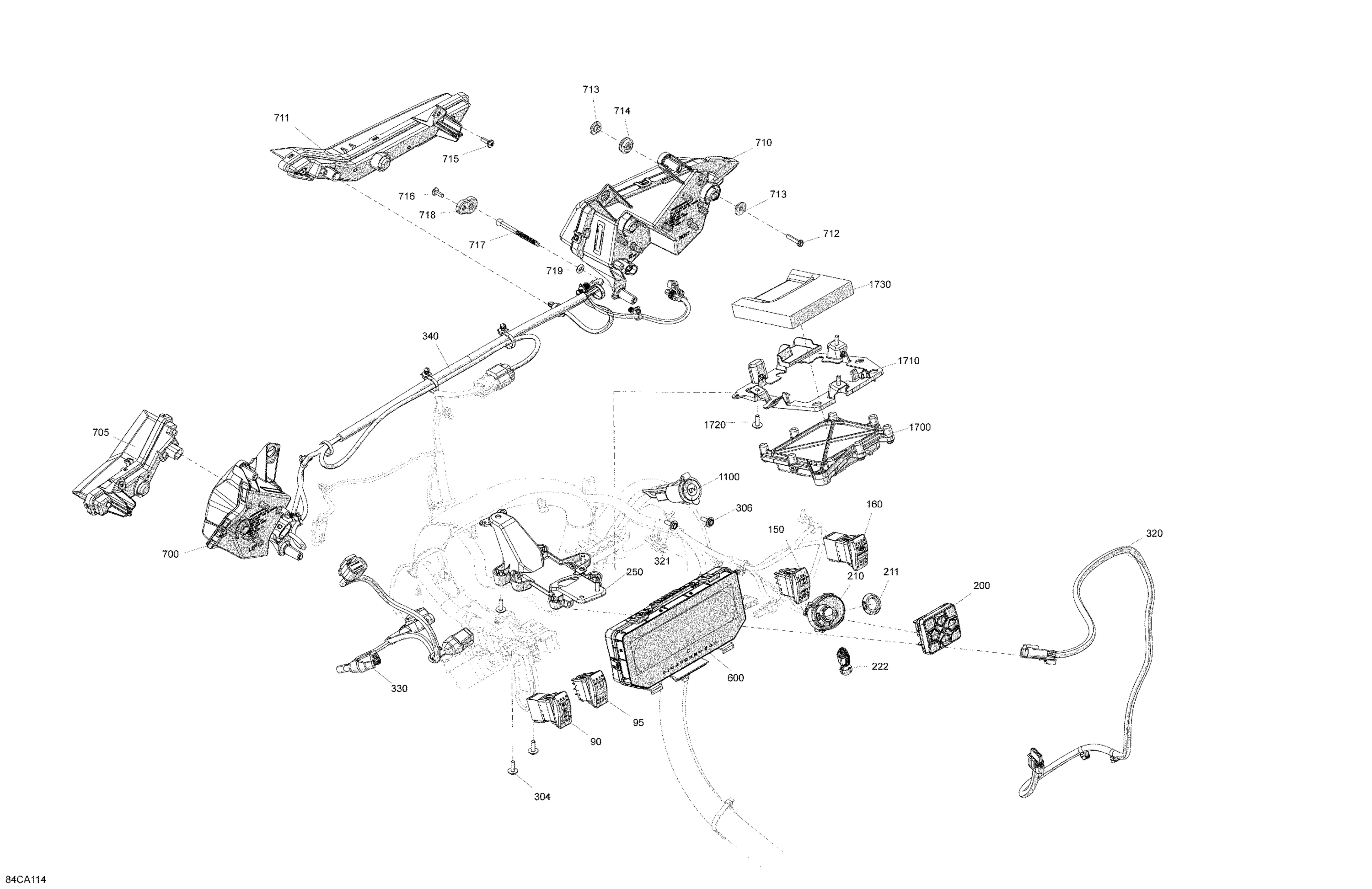 Схема узла: Electric - Front System XTP