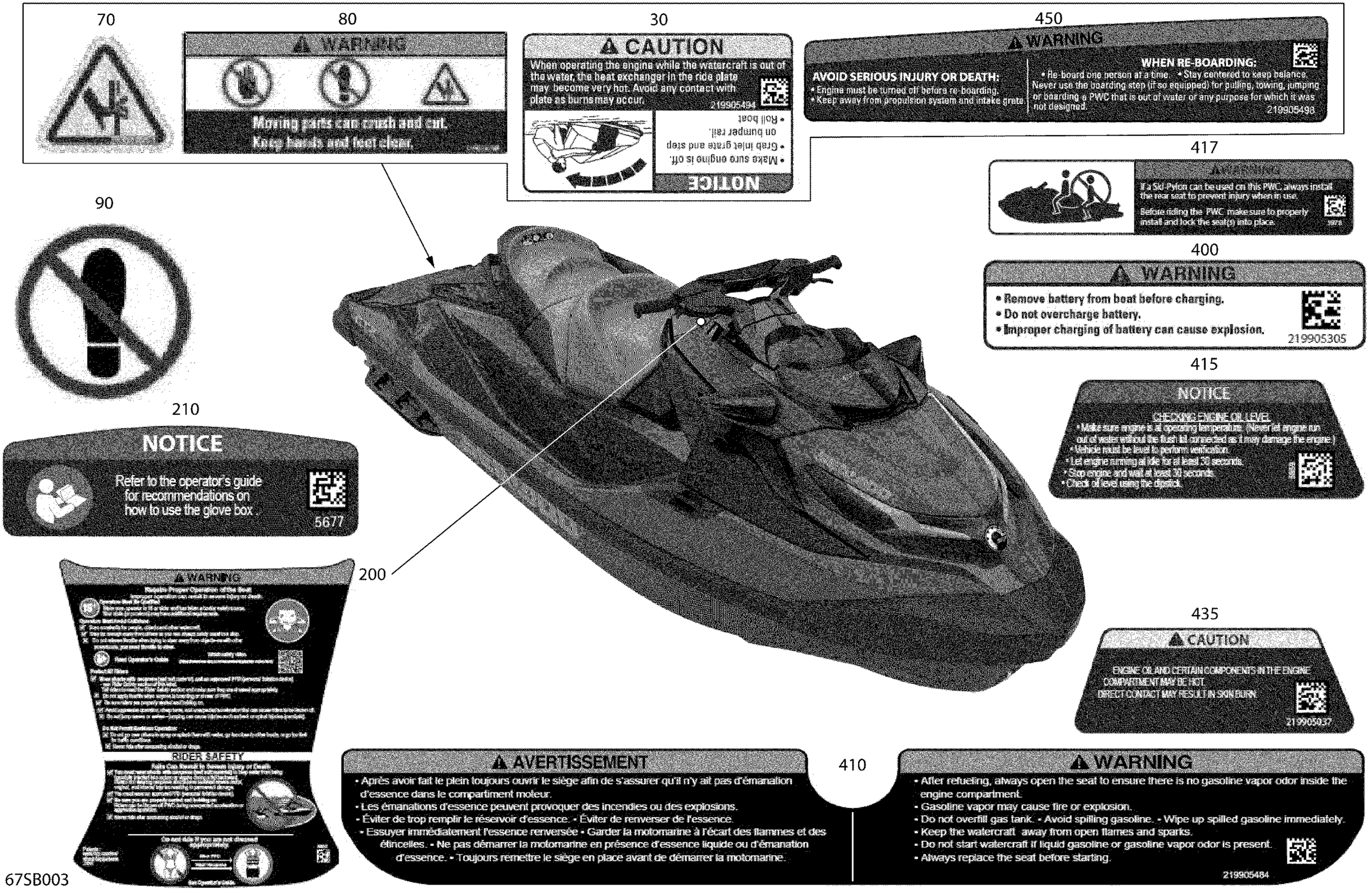 Body - Warning Decals