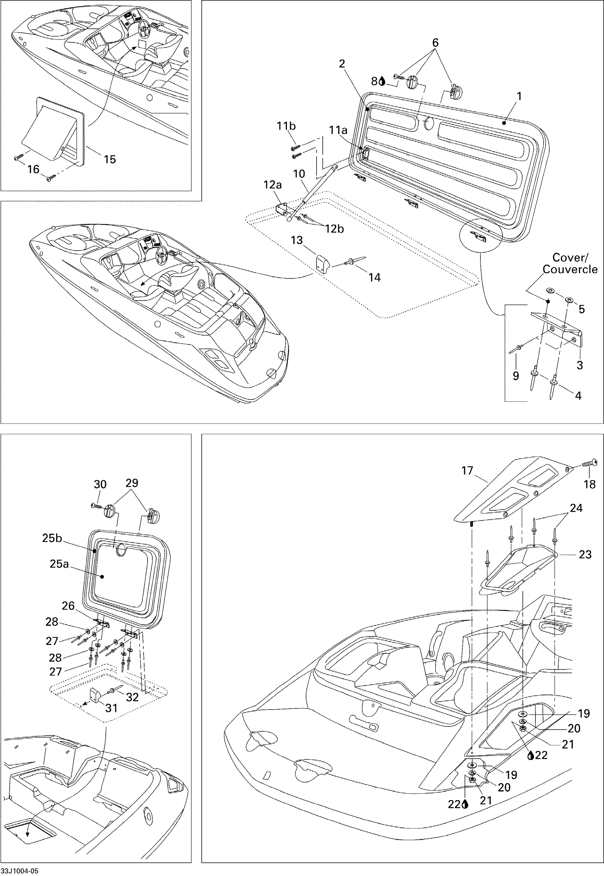 Central Cover And Accessories