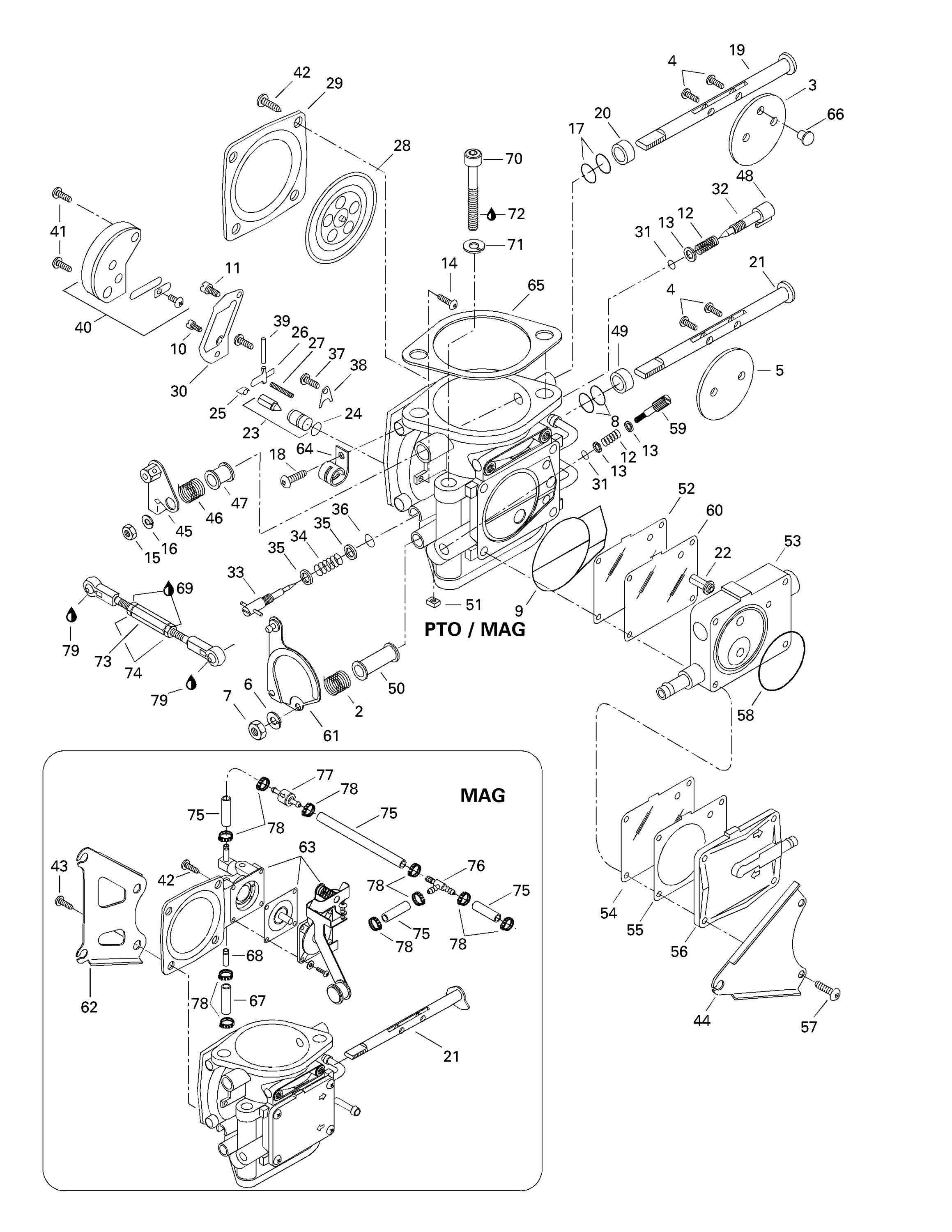 Схема узла: Carburetor