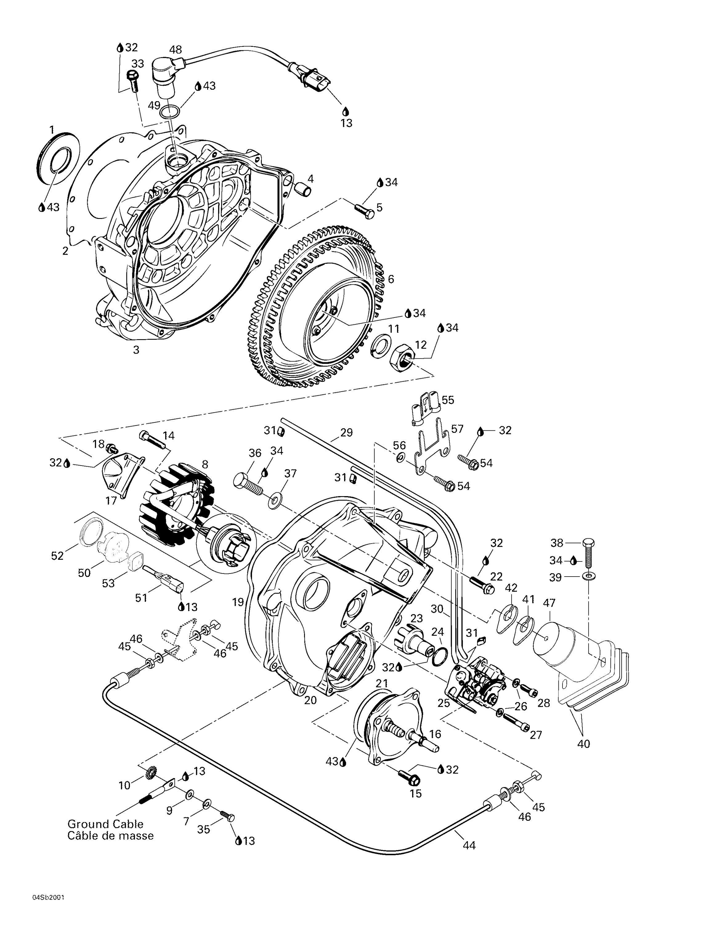 Magneto, Oil Pump