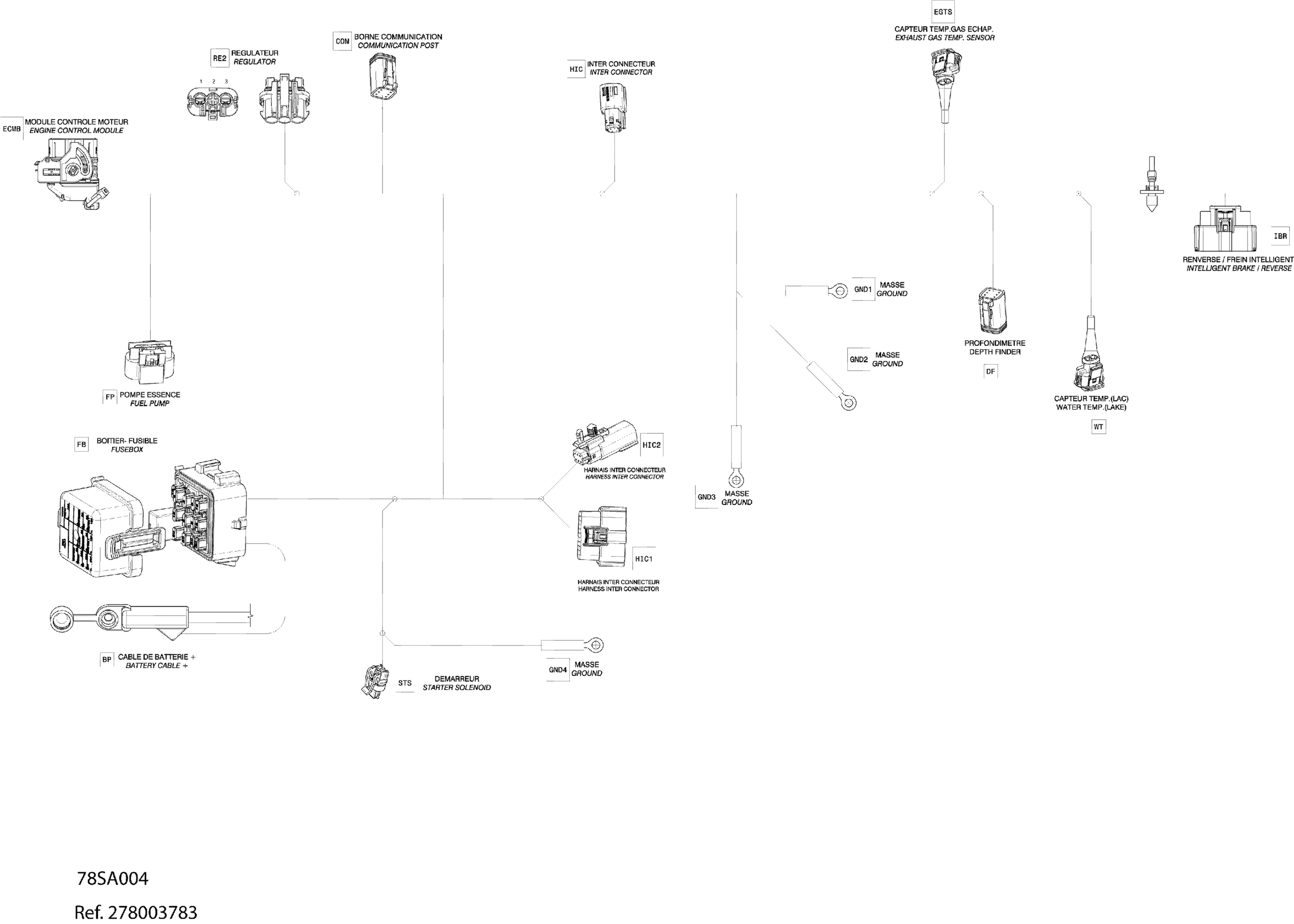Electric - Main Harness - 278003816