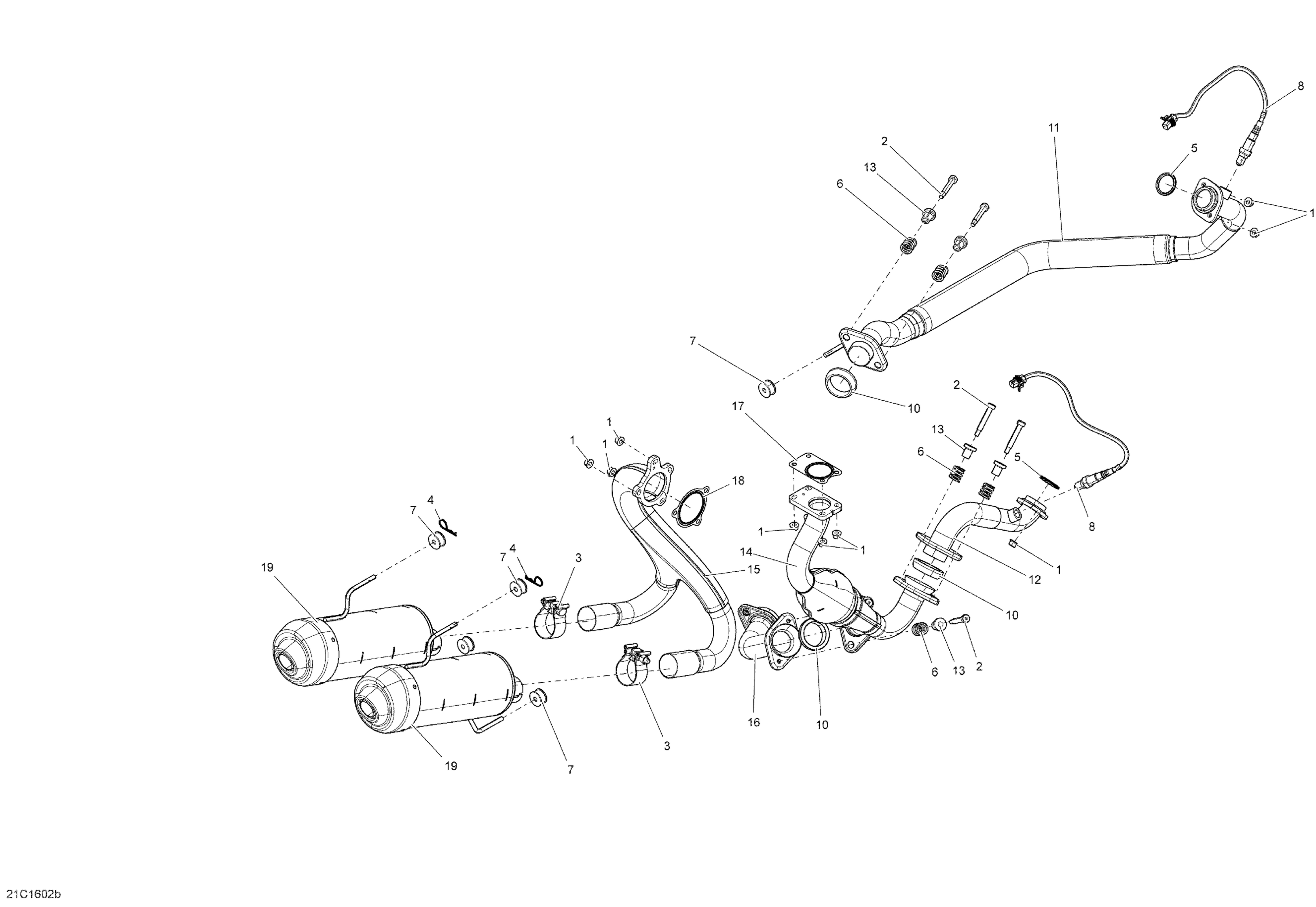 Exhaust System - Turbo