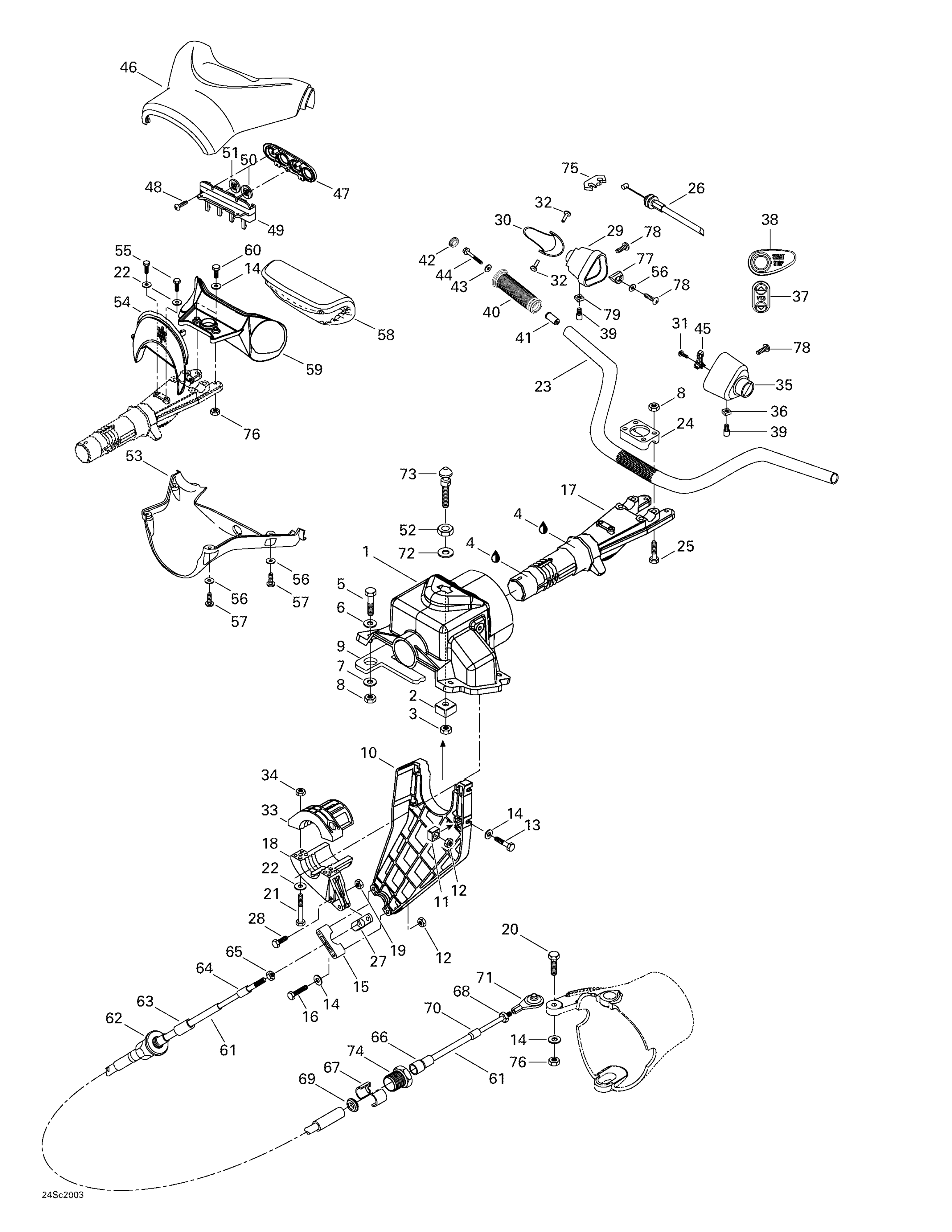 Схема узла: Steering System
