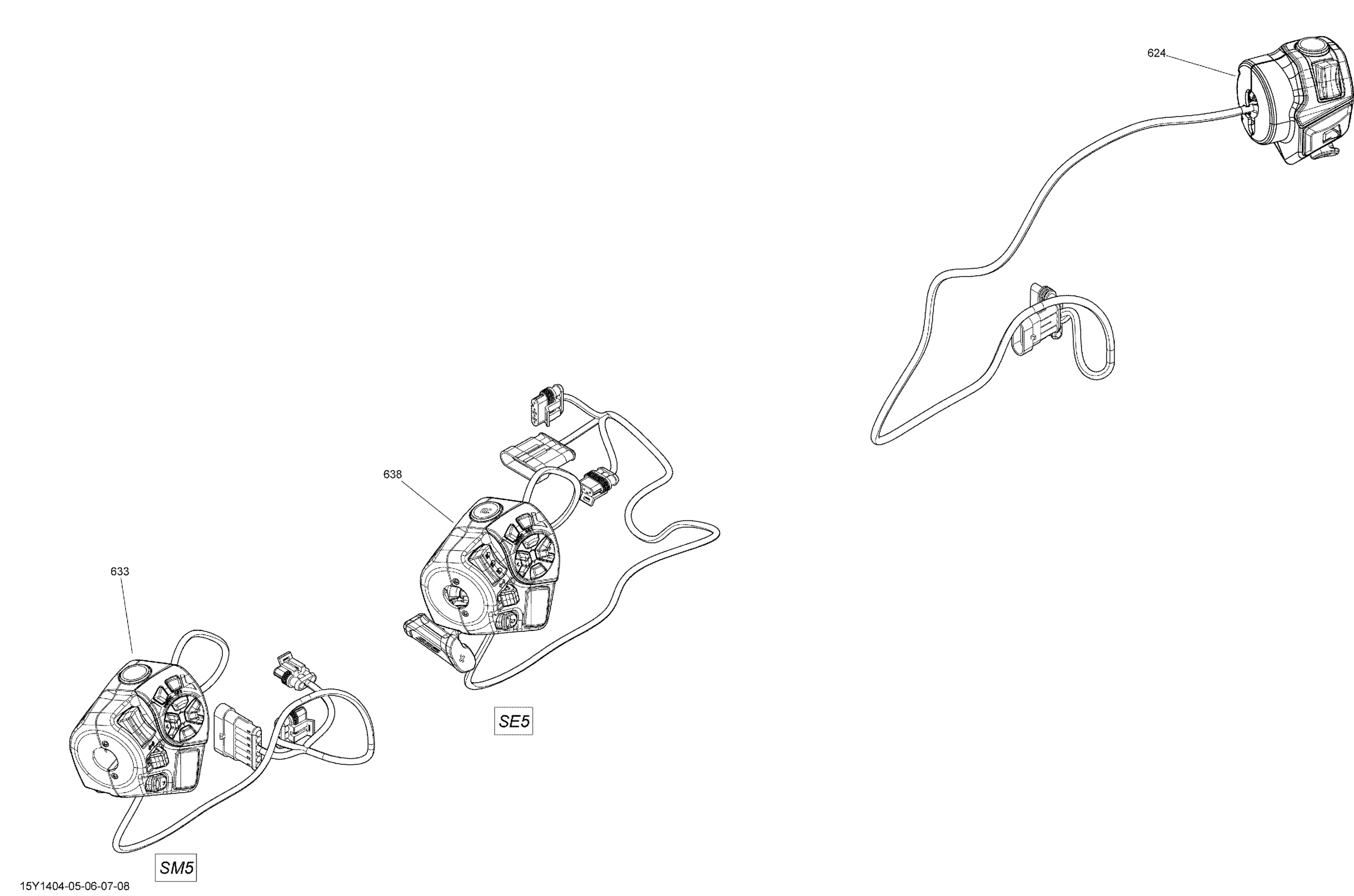 Electrical Accessories, Steering _15Y1408