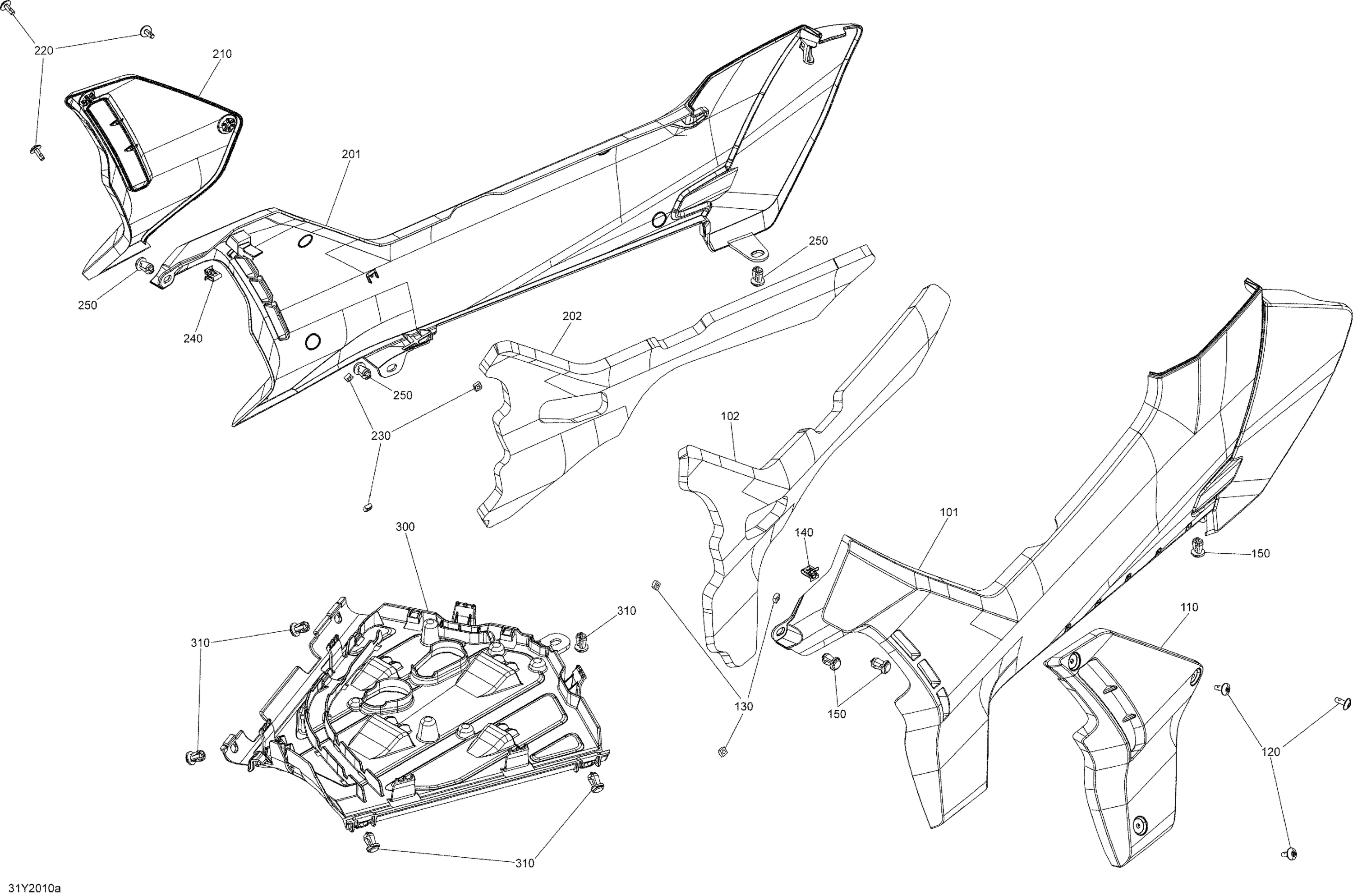 Схема узла: Body - Side Panels