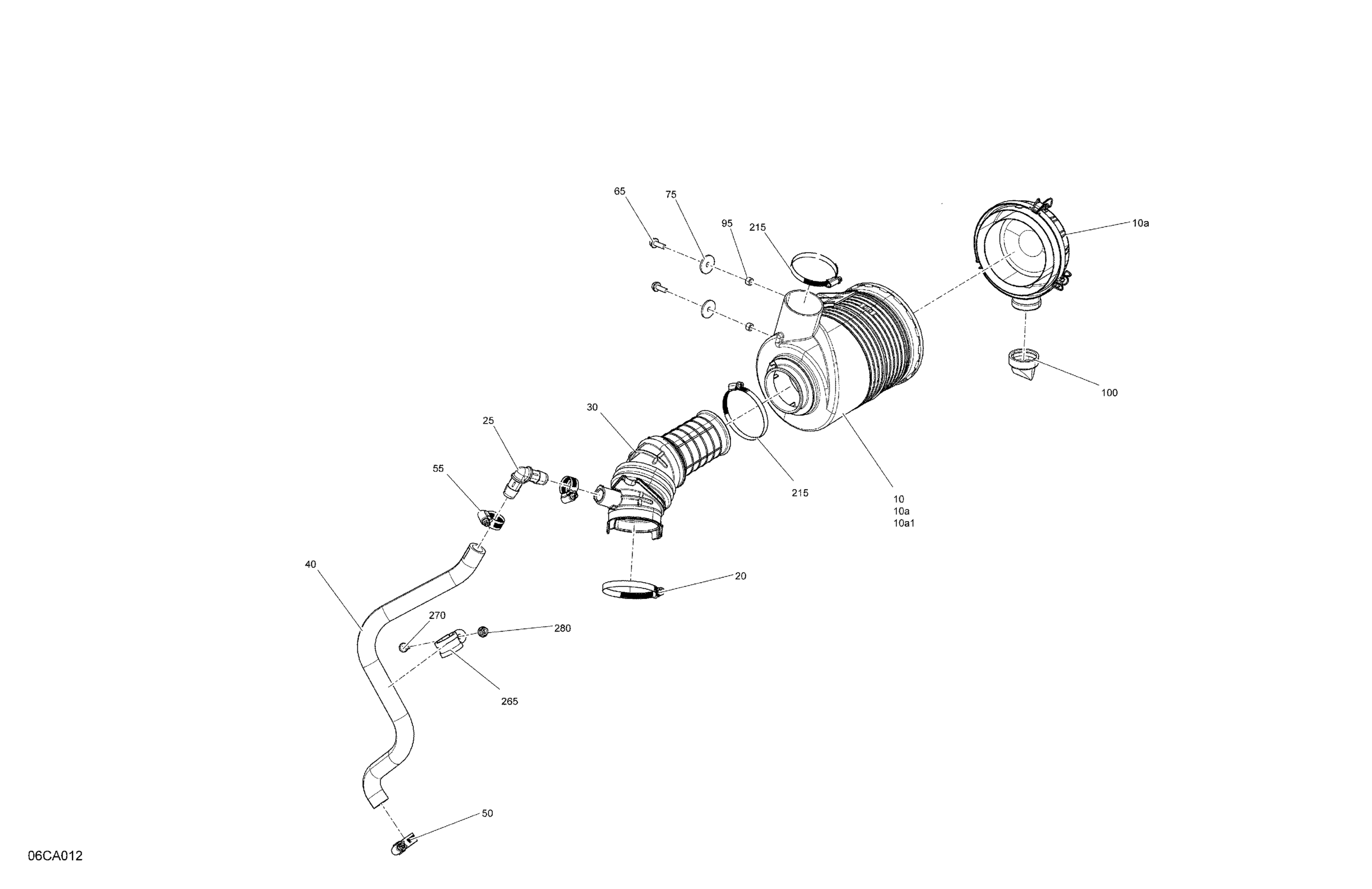Схема узла: Engine - Air Intake