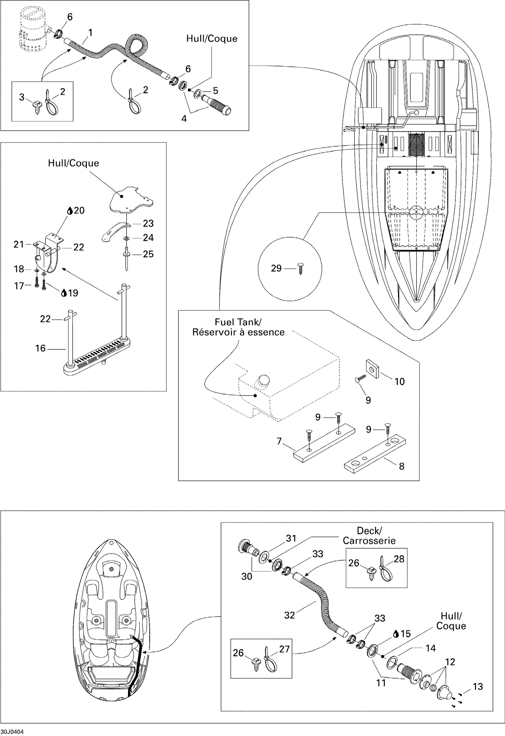 Lower Hull And Ladder