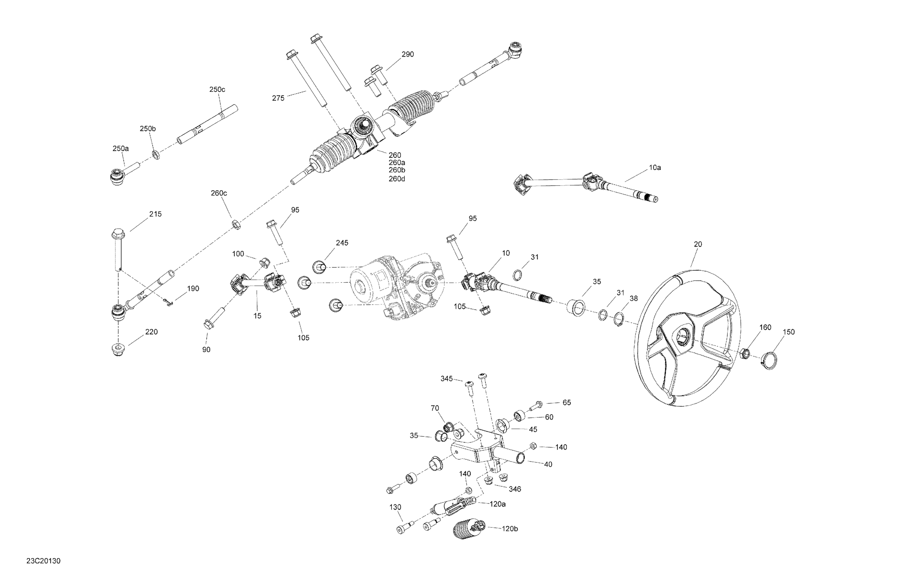 Схема узла: Steering