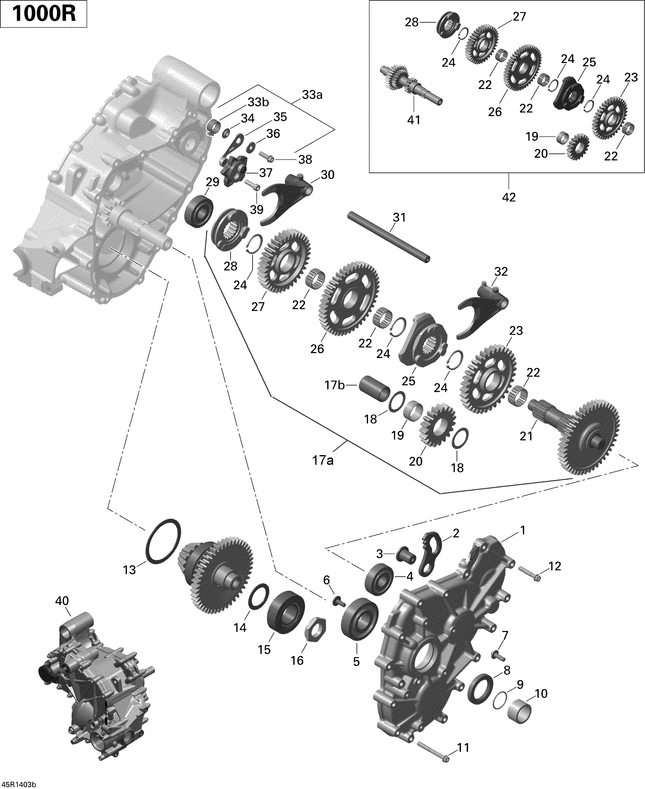 Схема узла: Gear Box 2