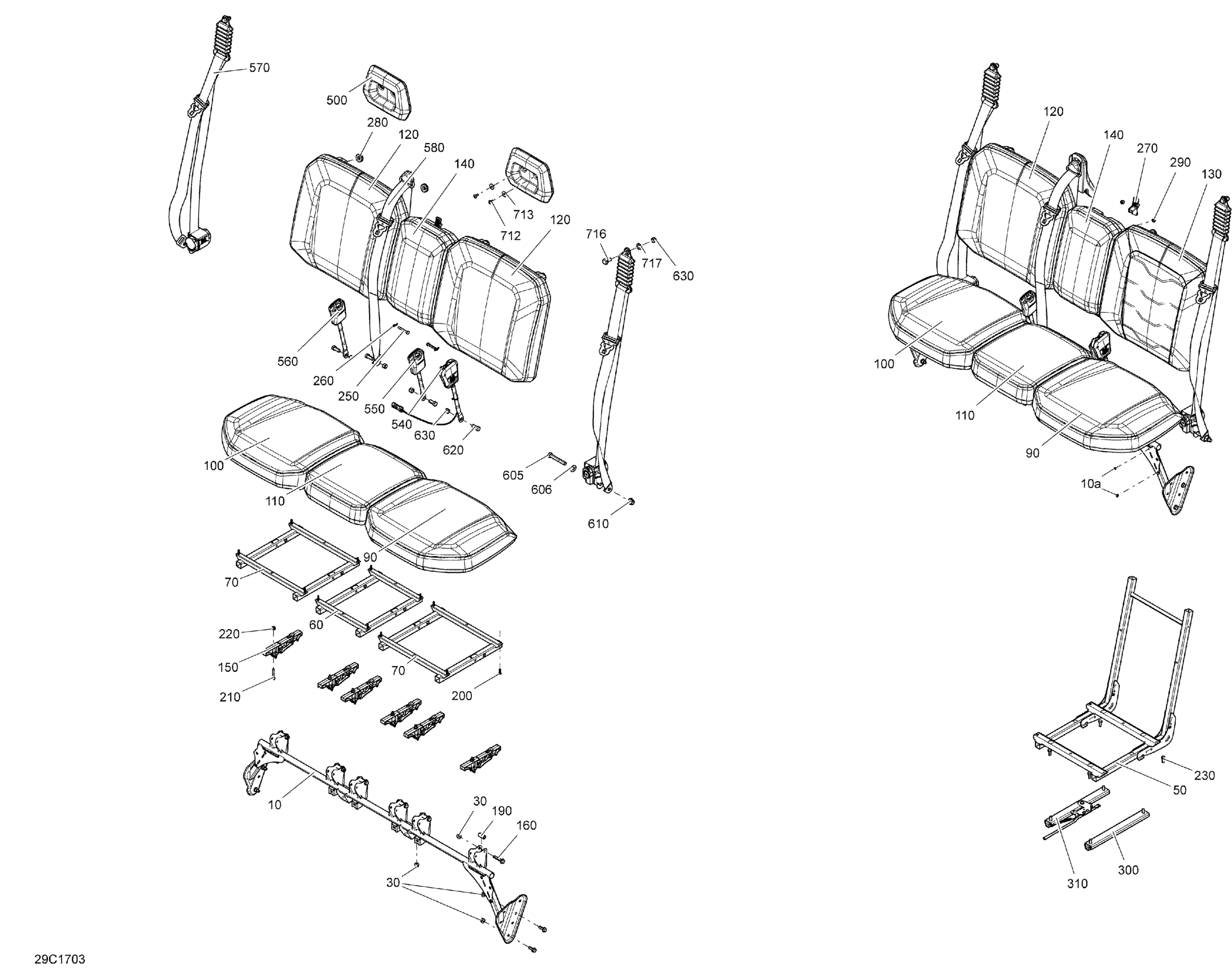 Схема узла: Seat - All Models