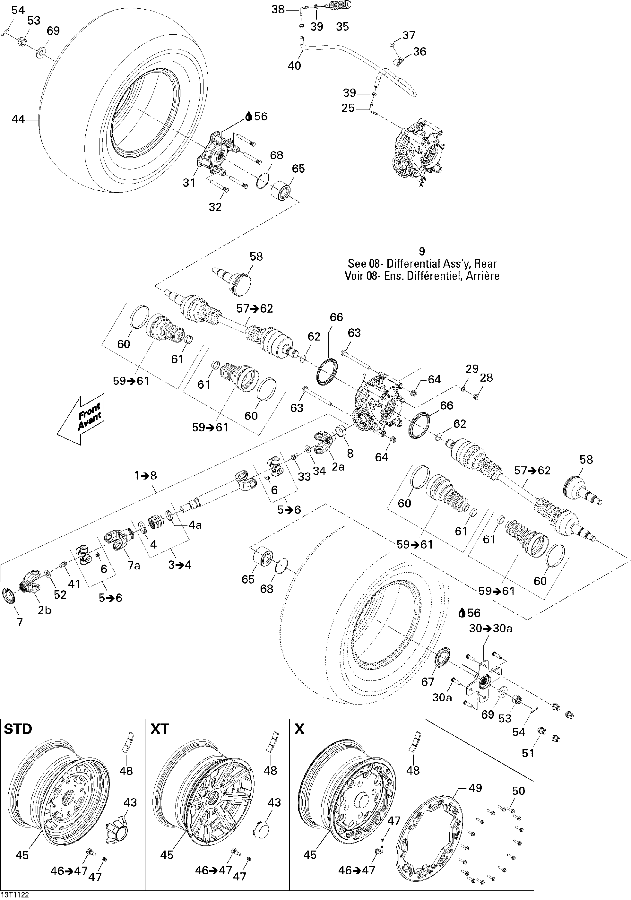 Drive System, Rear