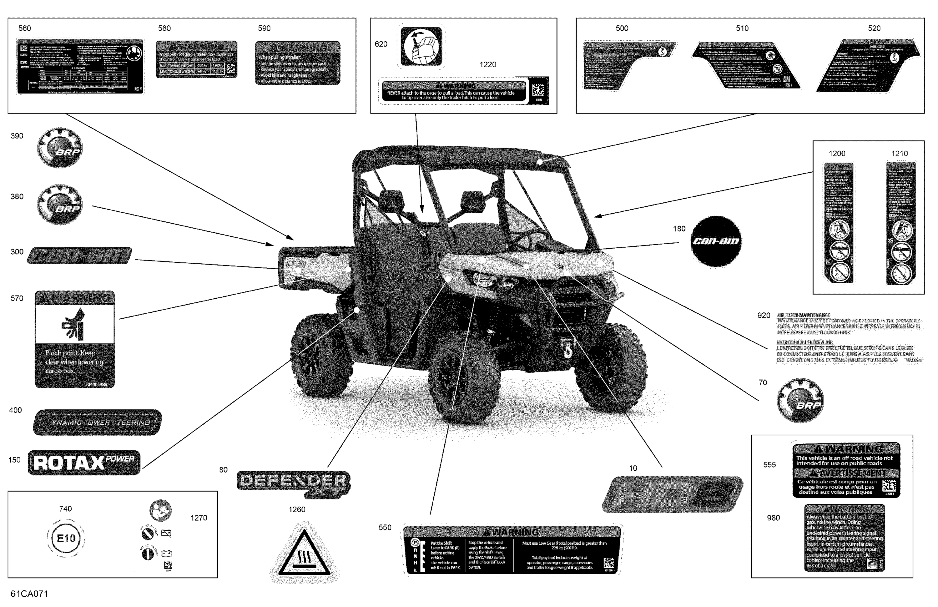 Схема узла: Body - Decals  - XT