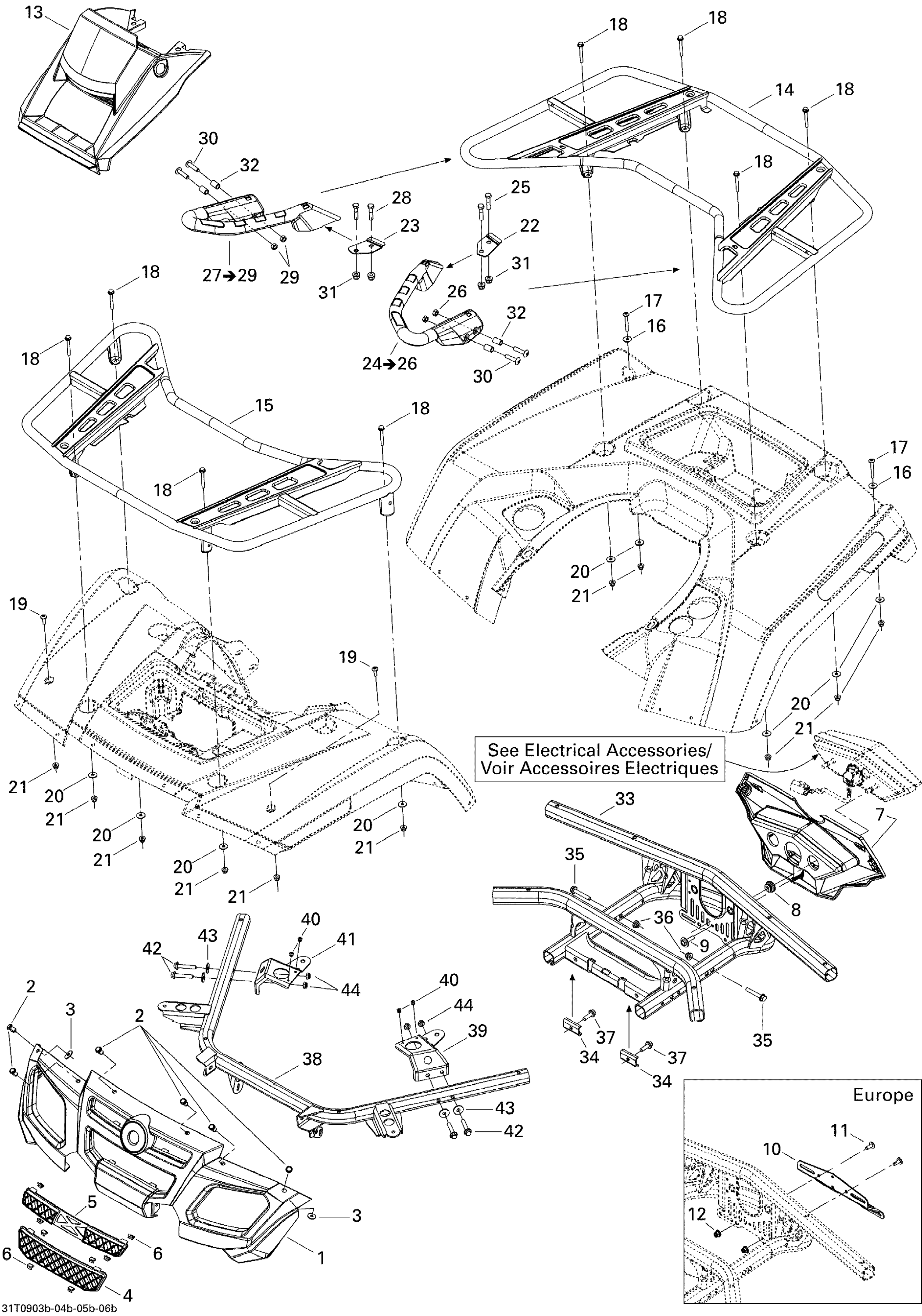 Схема узла: Body And Accessories 2, STD