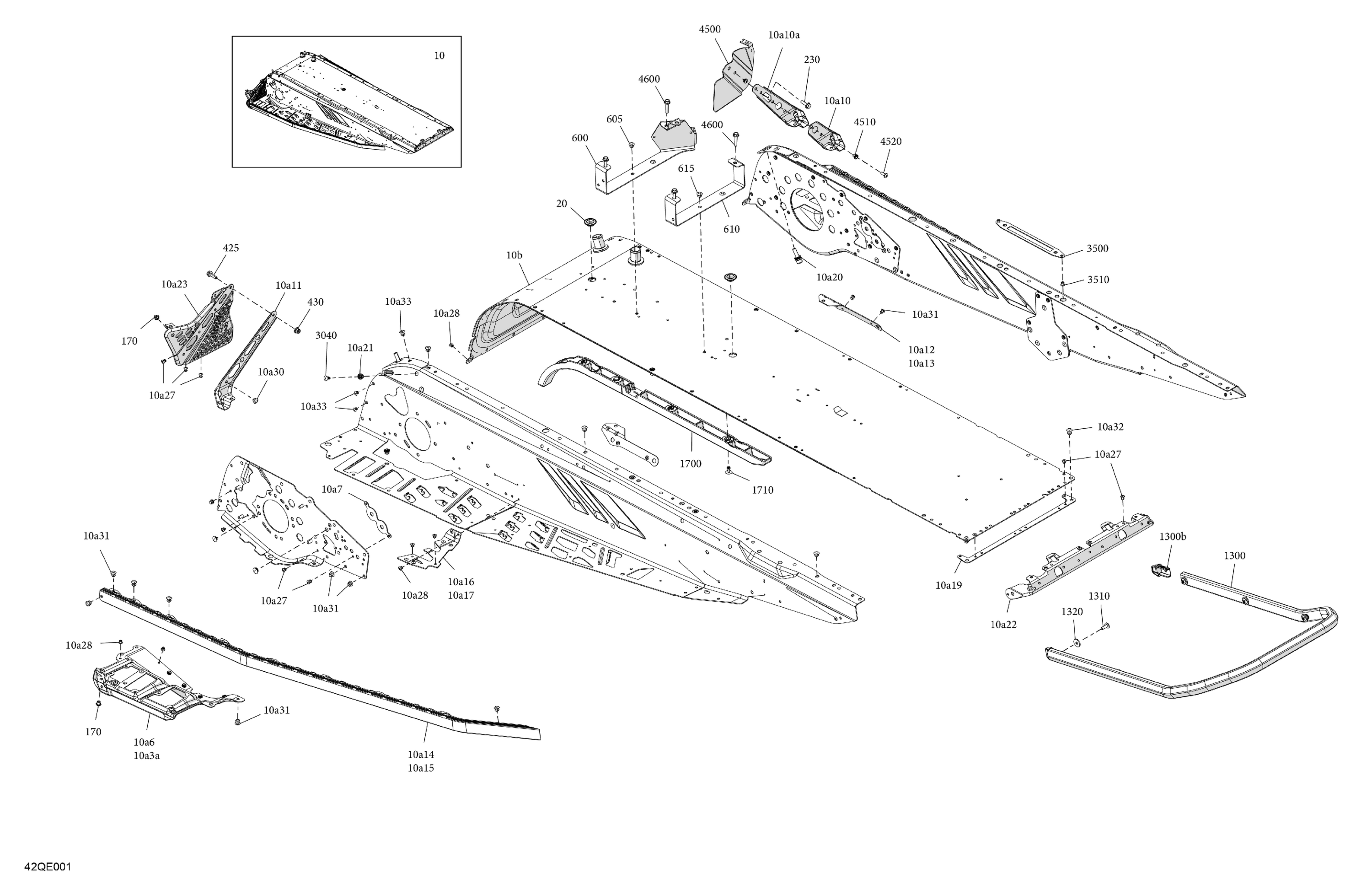 Схема узла: Frame - System - Rear Section