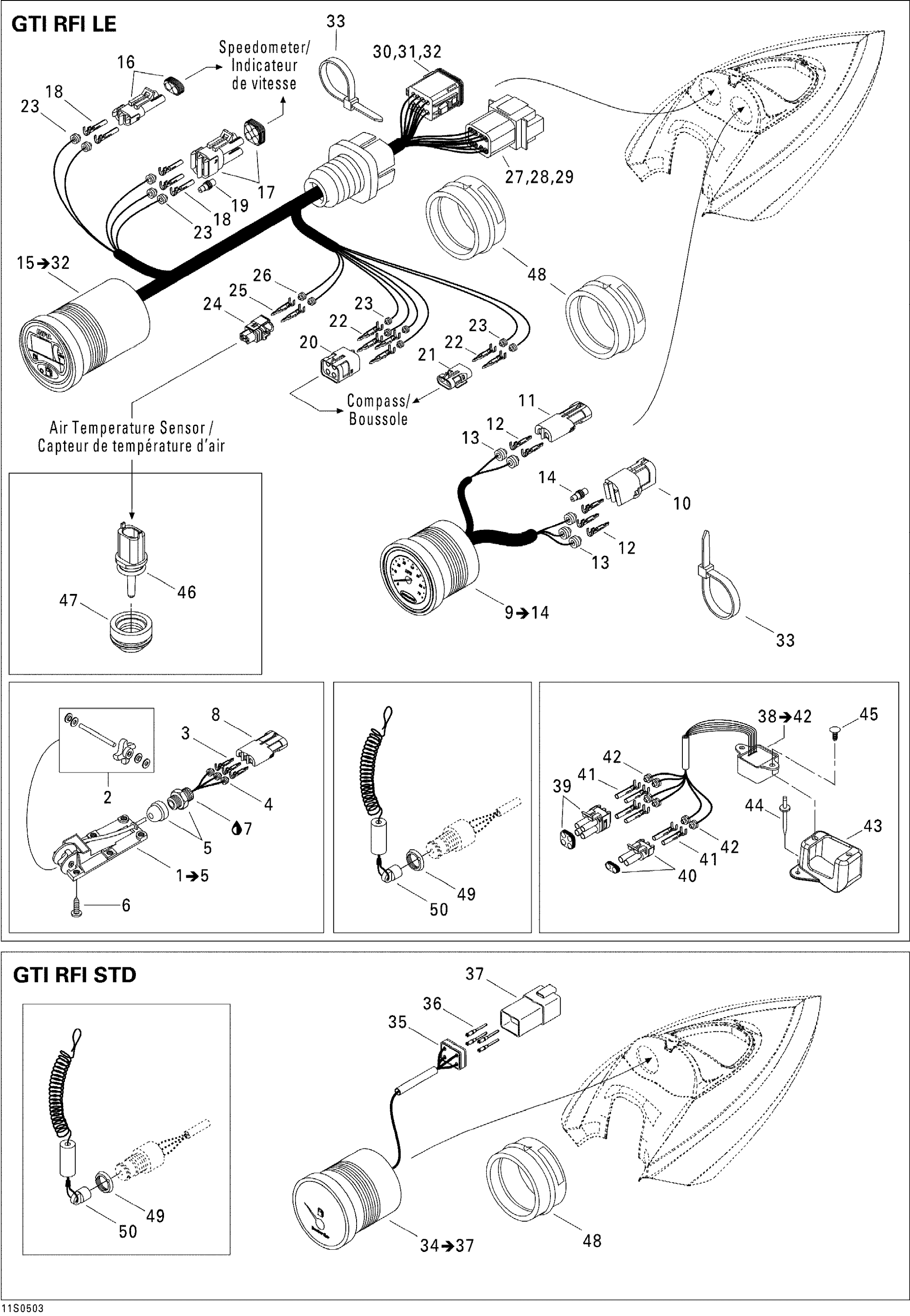 Схема узла: Electrical Accessories LE