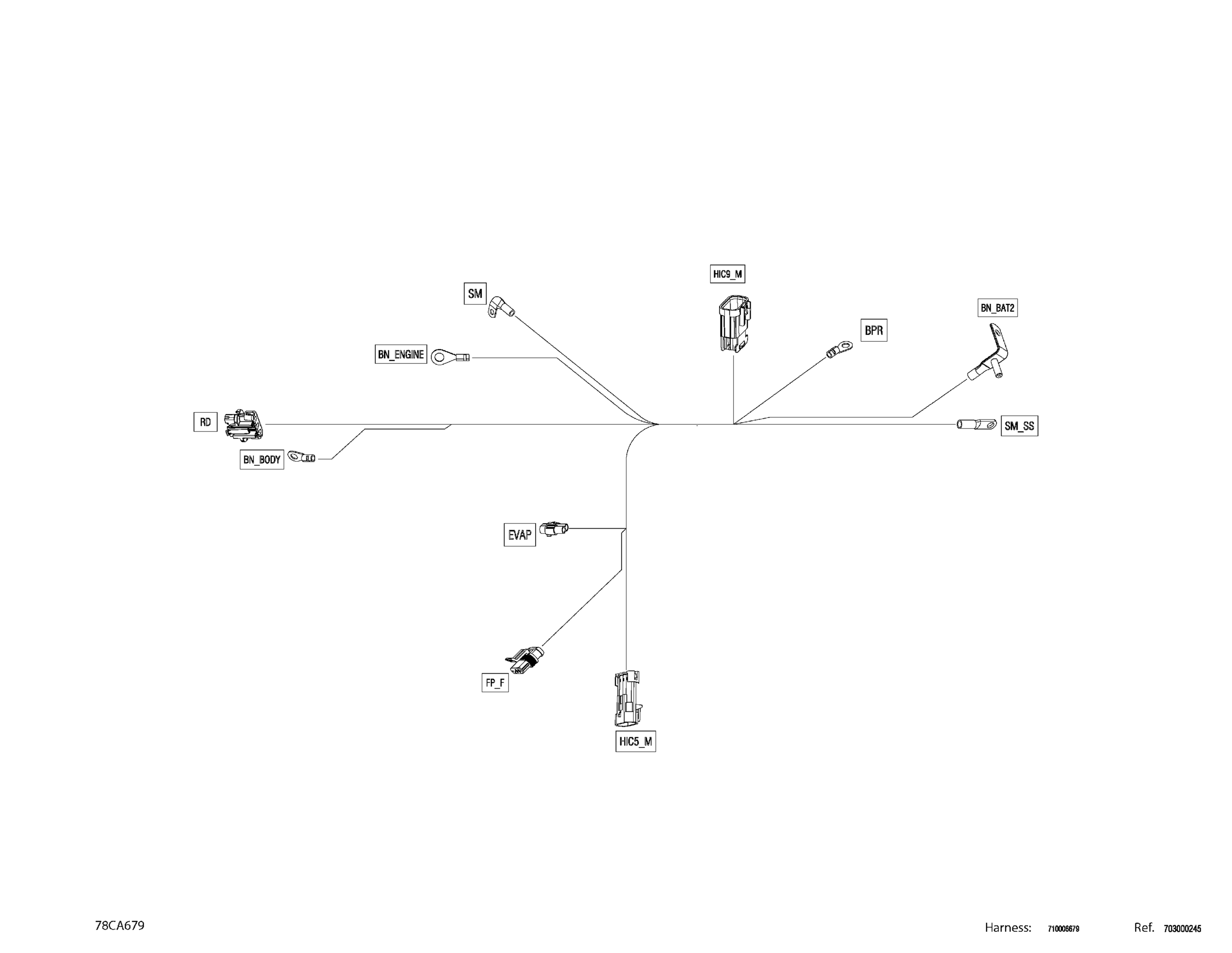 Electric - Wiring Harness Voltage Regulator