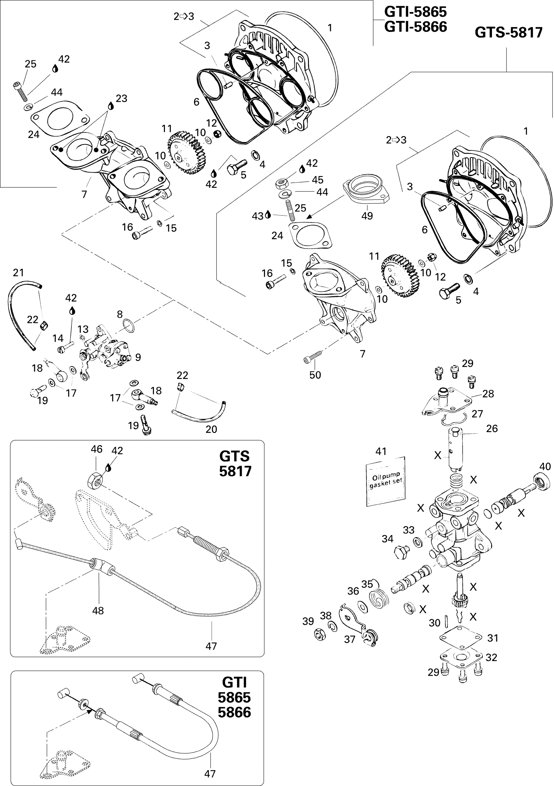 Oil Injection Pump And Rotary Valve 717