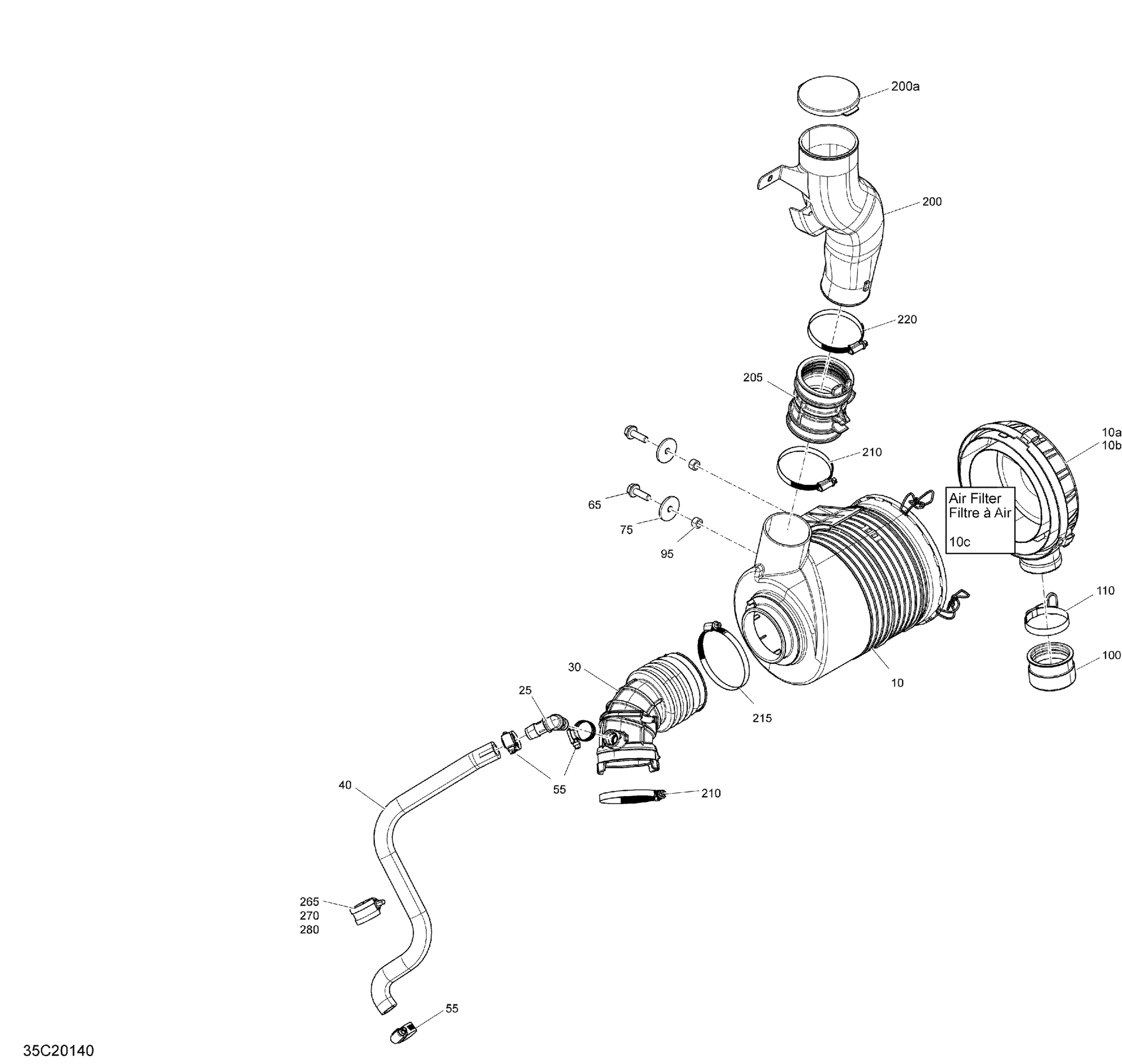 Схема узла: Engine - Air Intake