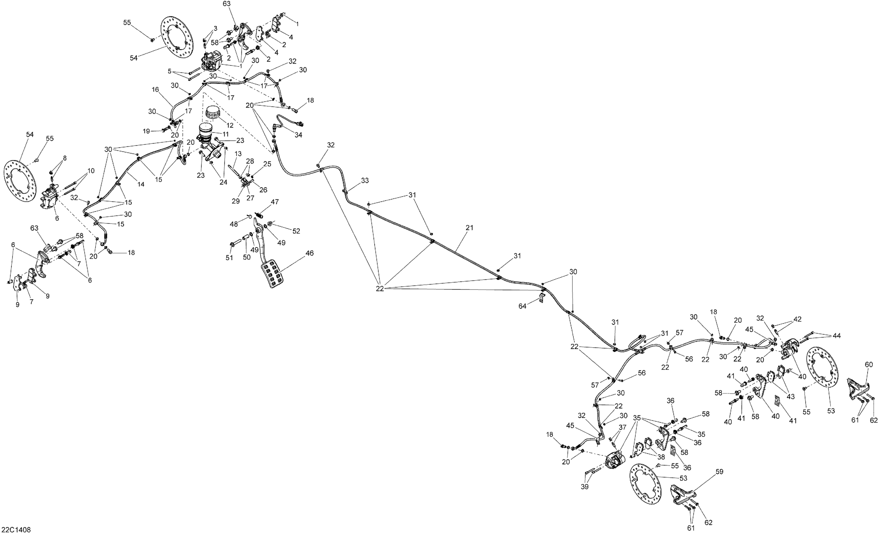 Схема узла: Brakes