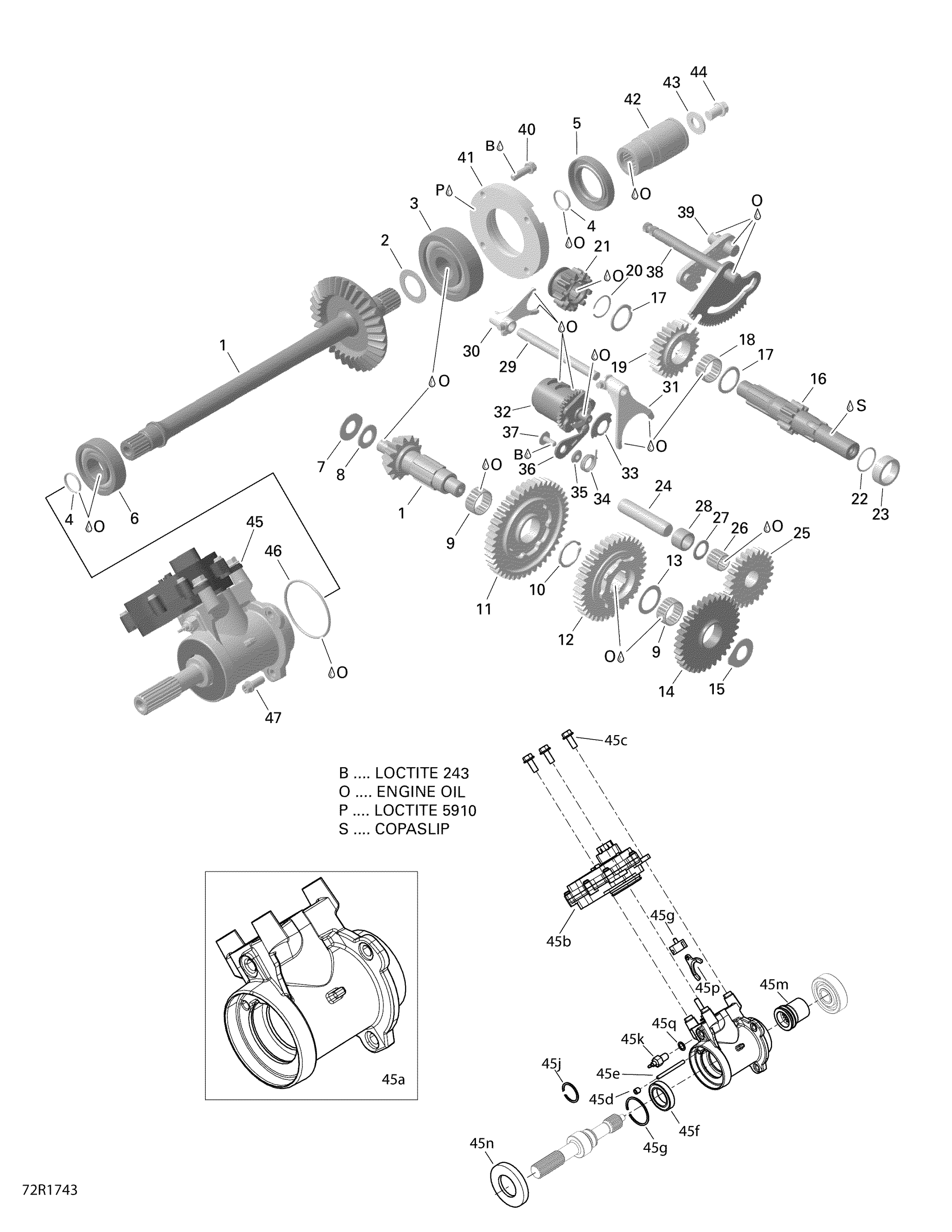 Rotax - Gear Box And Components