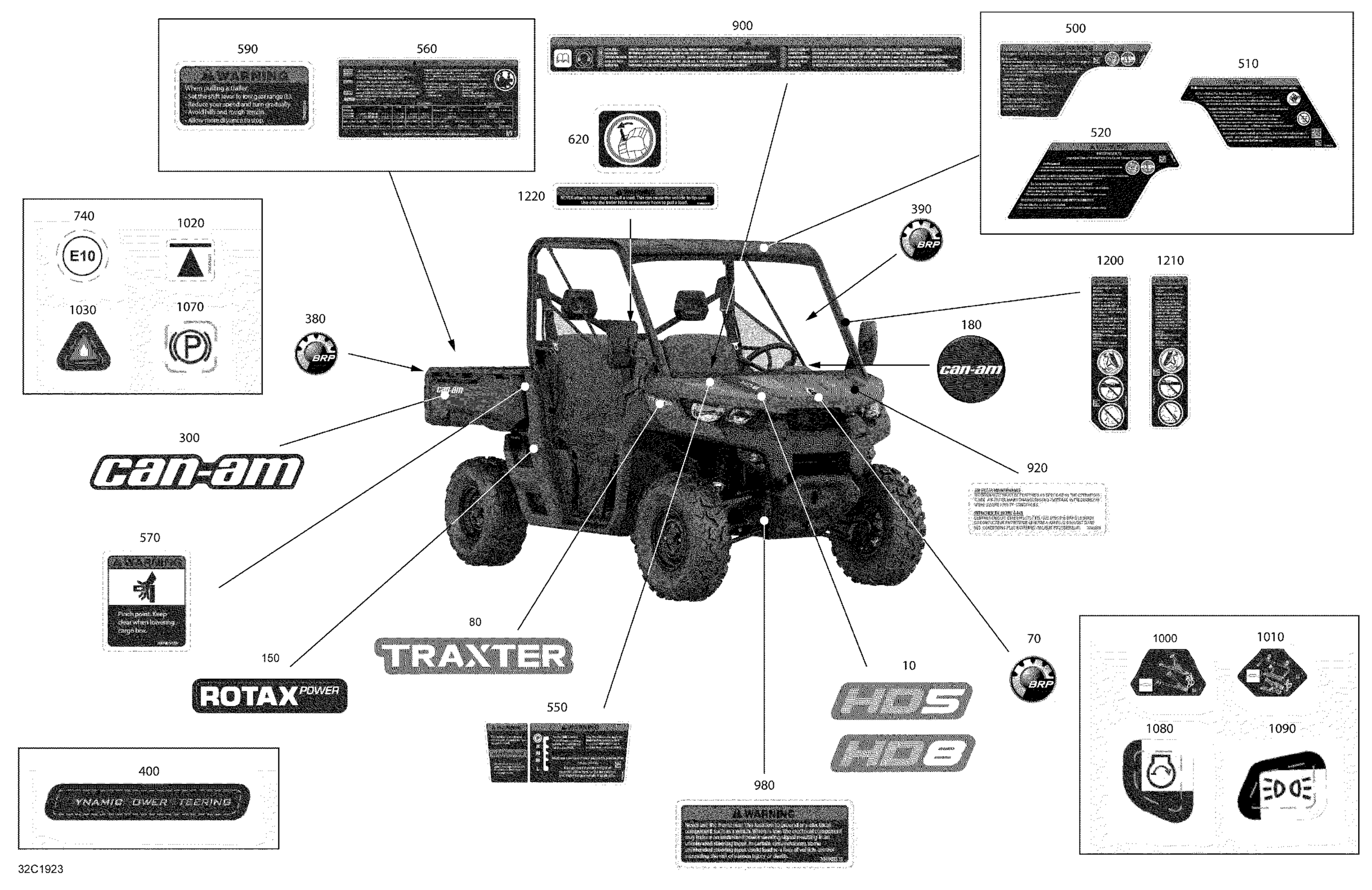 Decals - HD8 - BASE