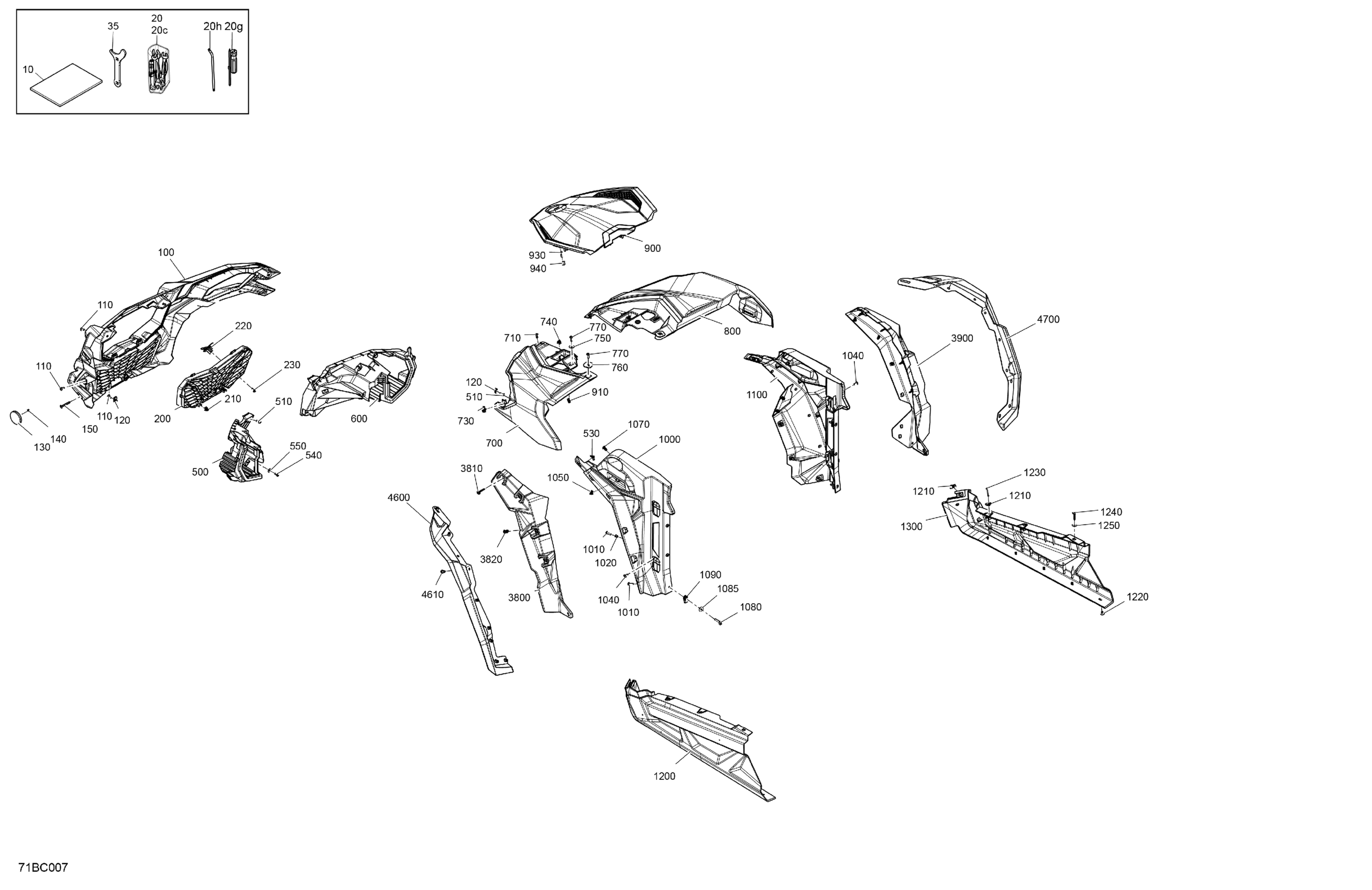 Body - Front Section
