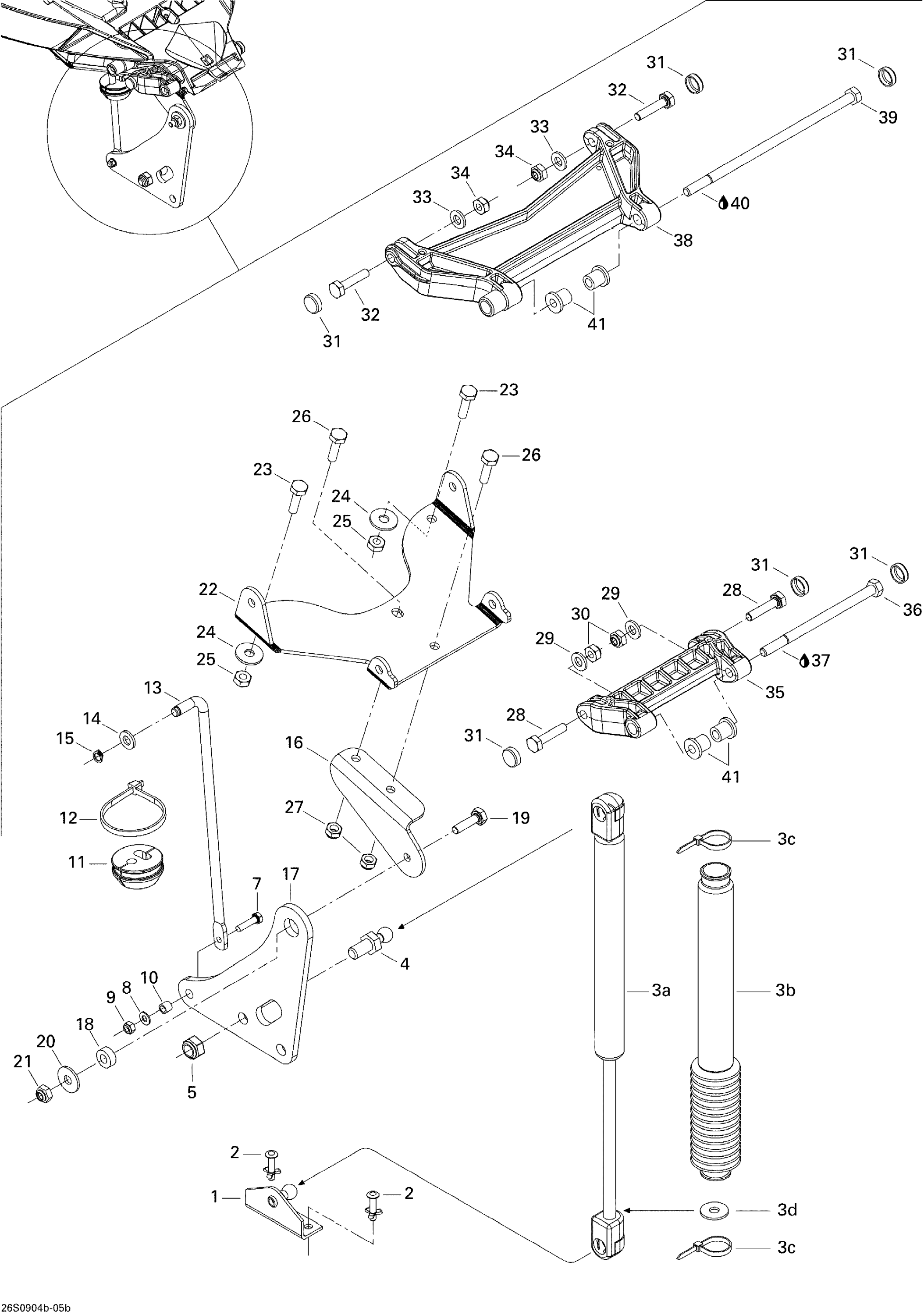 Схема узла: Front Storage Compartment 2