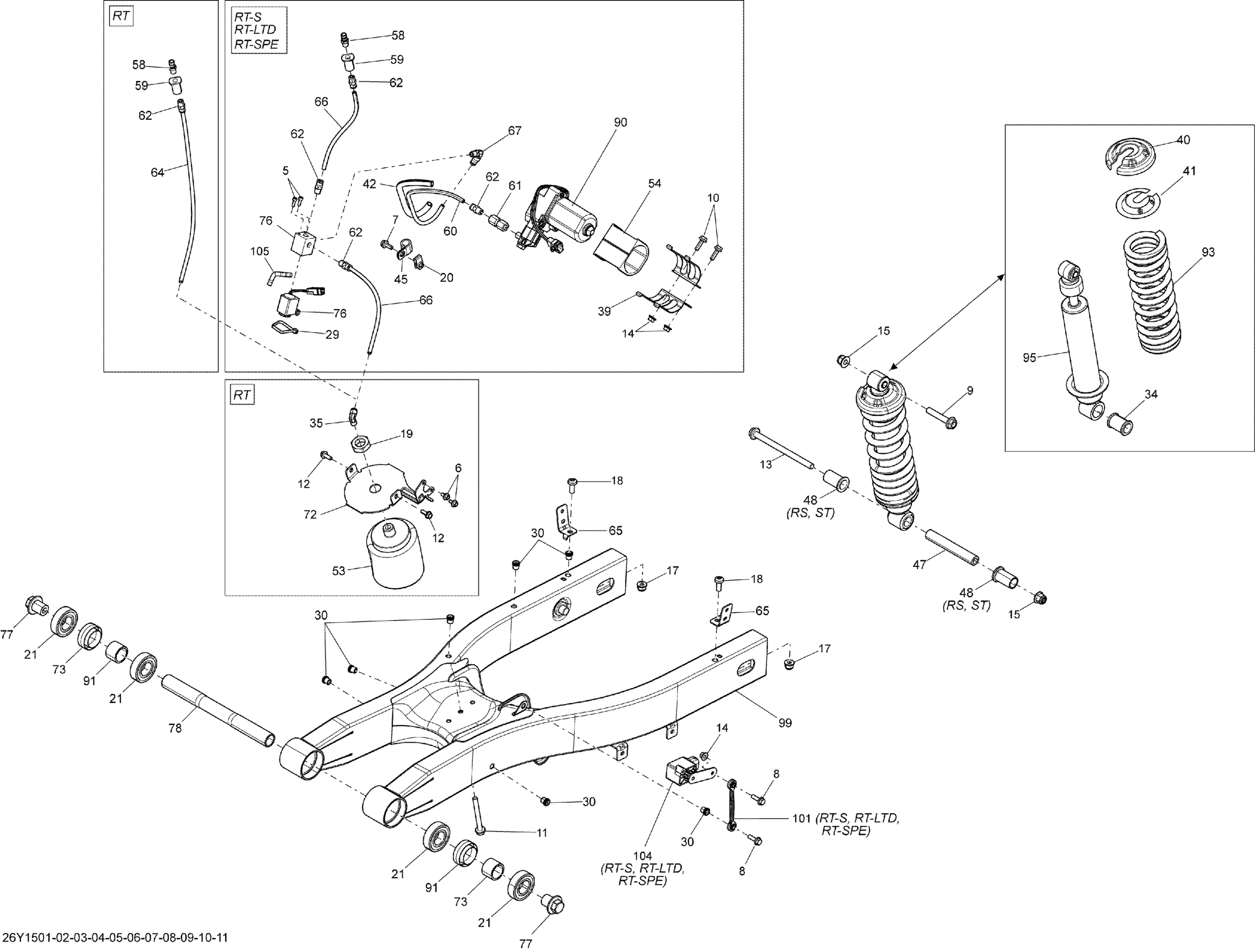 Suspension, Rear _26Y1510