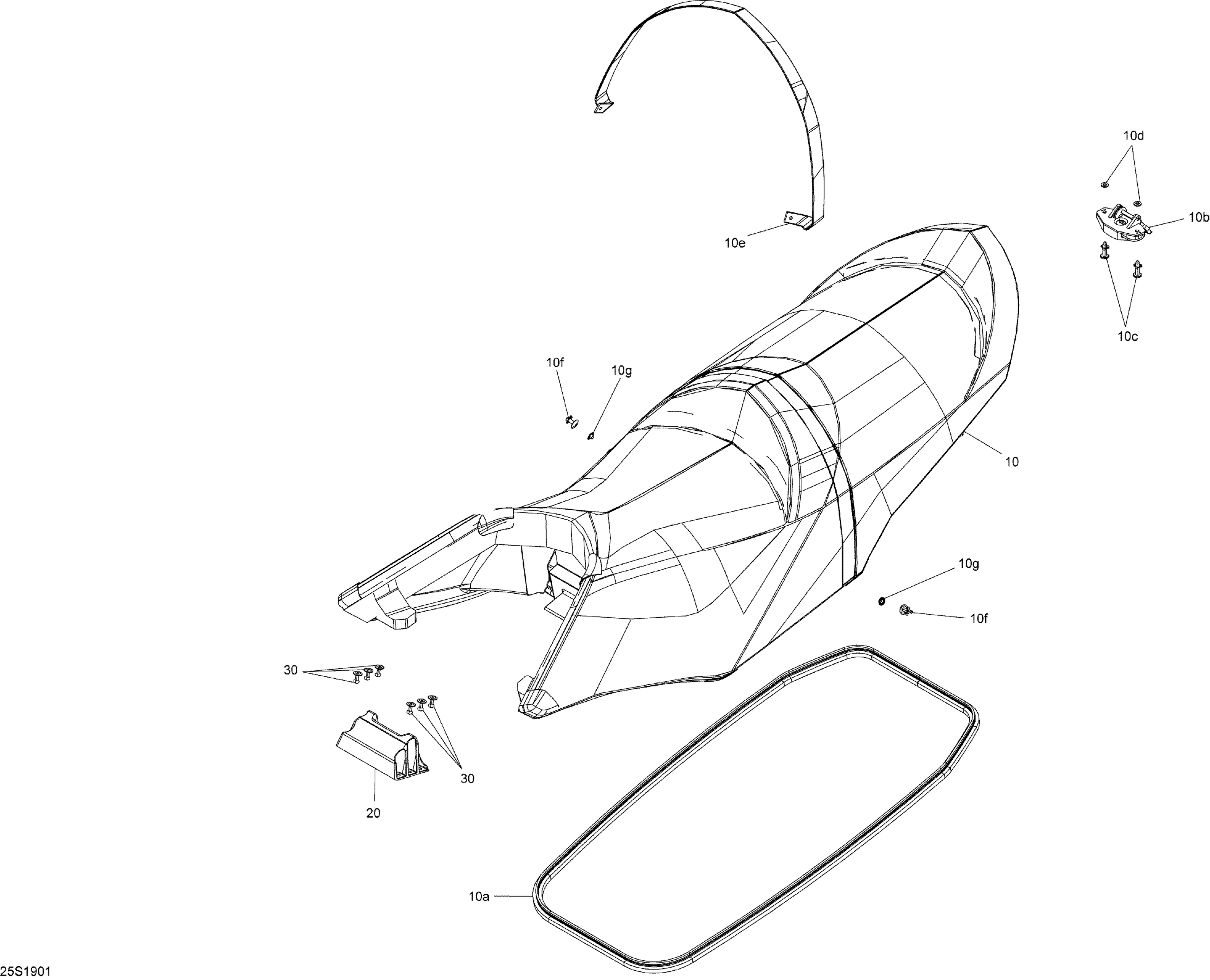 Схема узла: Seat