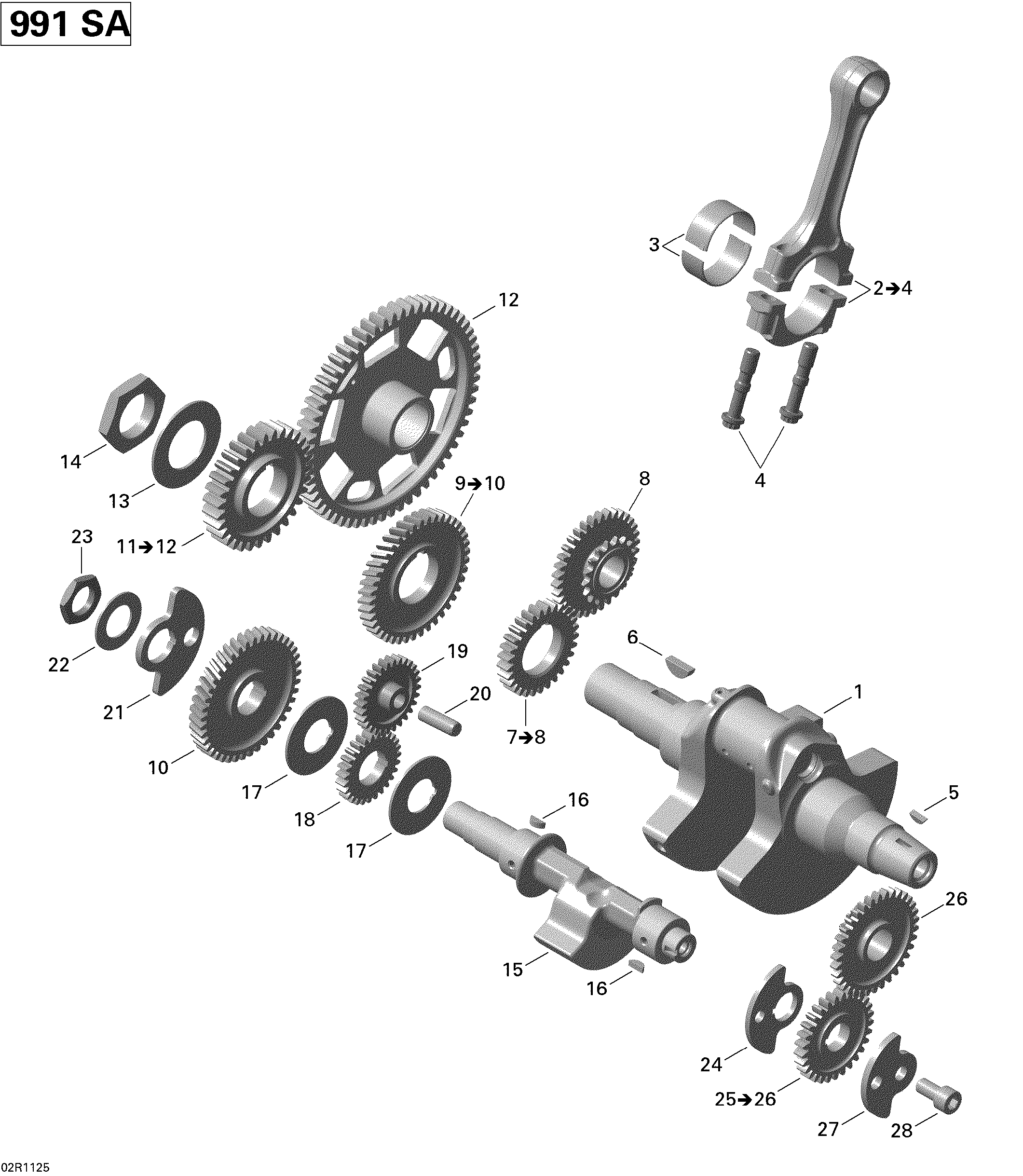 Схема узла: Crankshaft