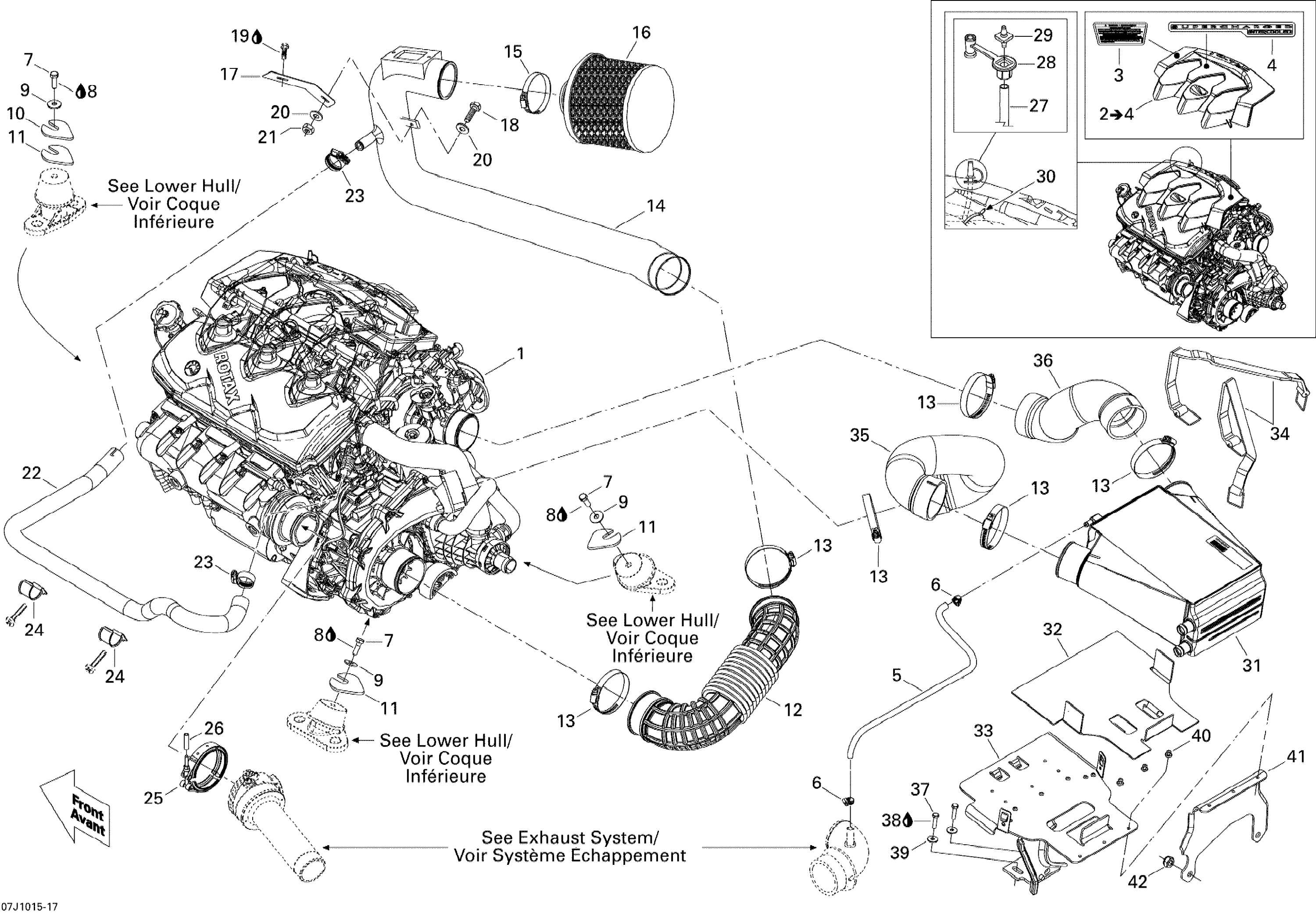Engine And Air Intake Silencer